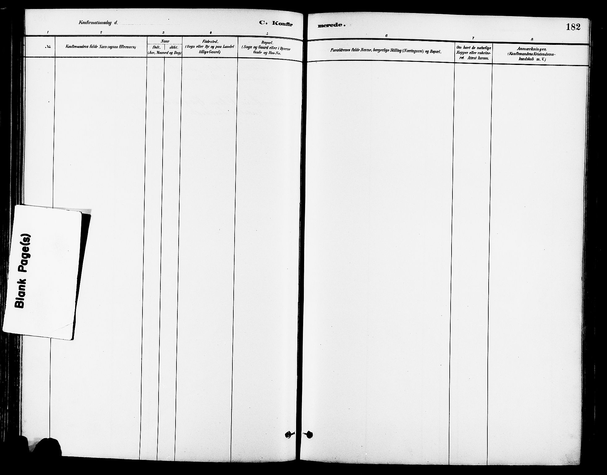 Lye sokneprestkontor, AV/SAST-A-101794/001/30BA/L0009: Parish register (official) no. A 8, 1881-1892, p. 182