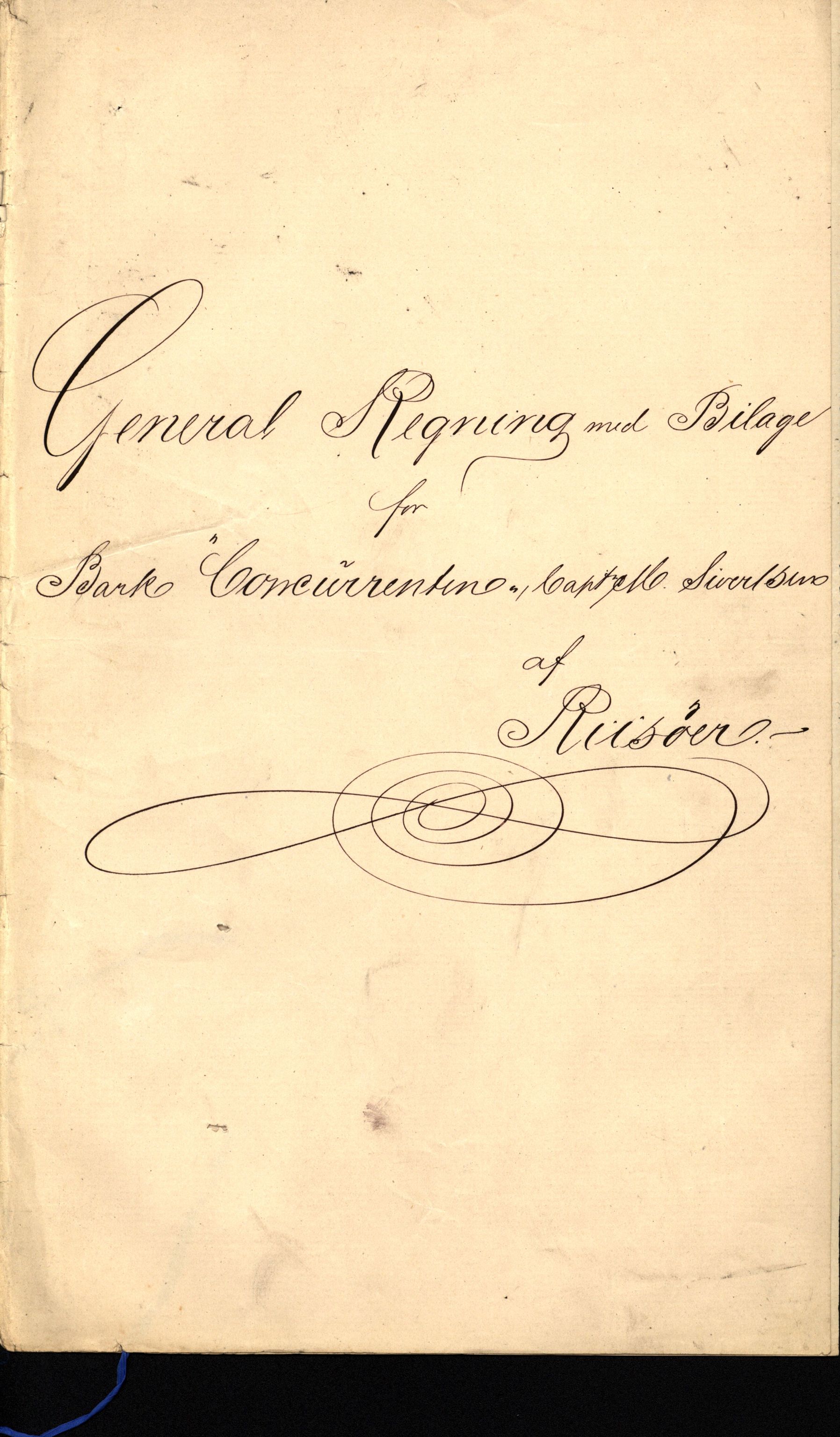 Pa 63 - Østlandske skibsassuranceforening, VEMU/A-1079/G/Ga/L0007/0012: Havaridokumenter / Concurrenten, 1875