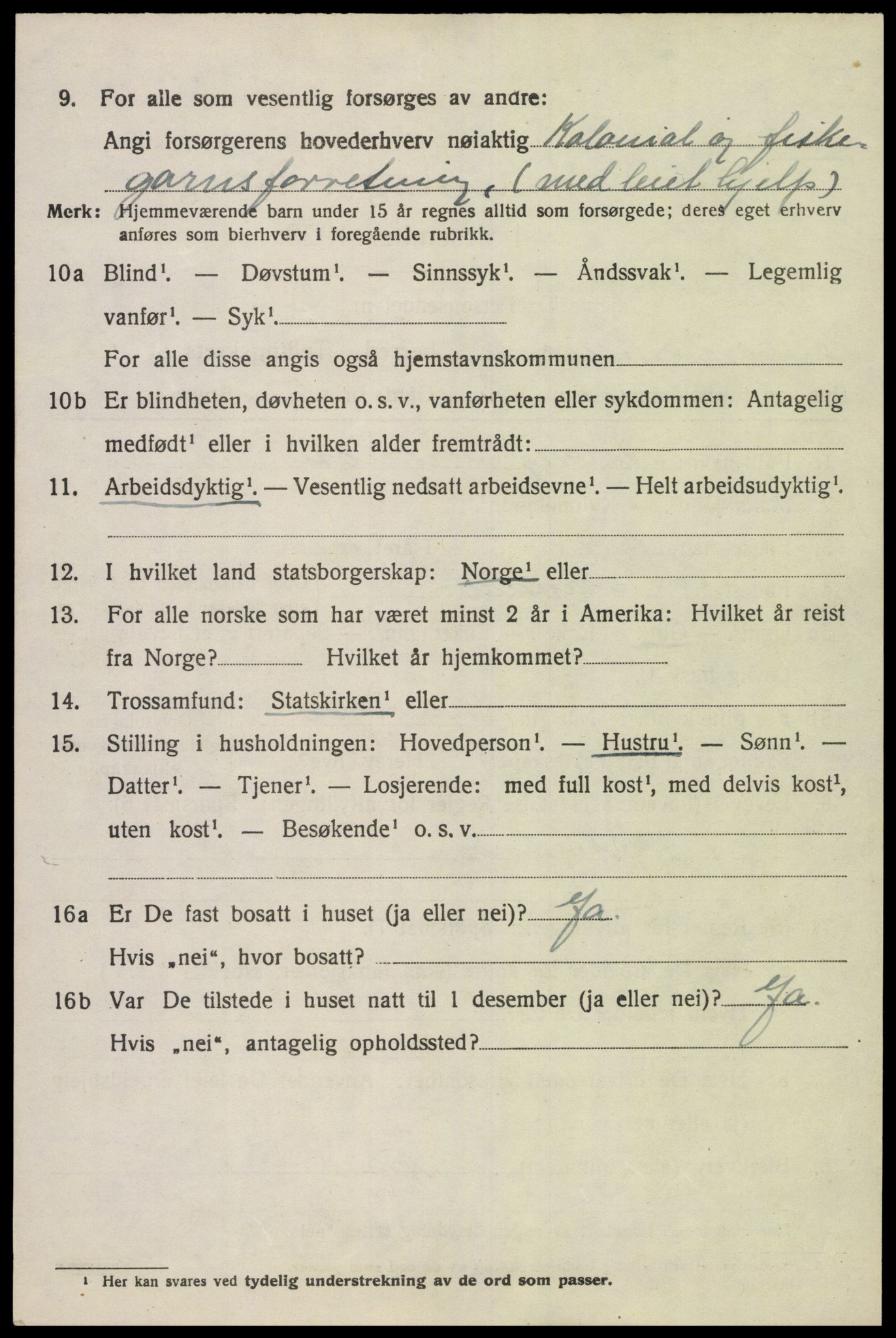 SAK, 1920 census for Halse og Harkmark, 1920, p. 7066