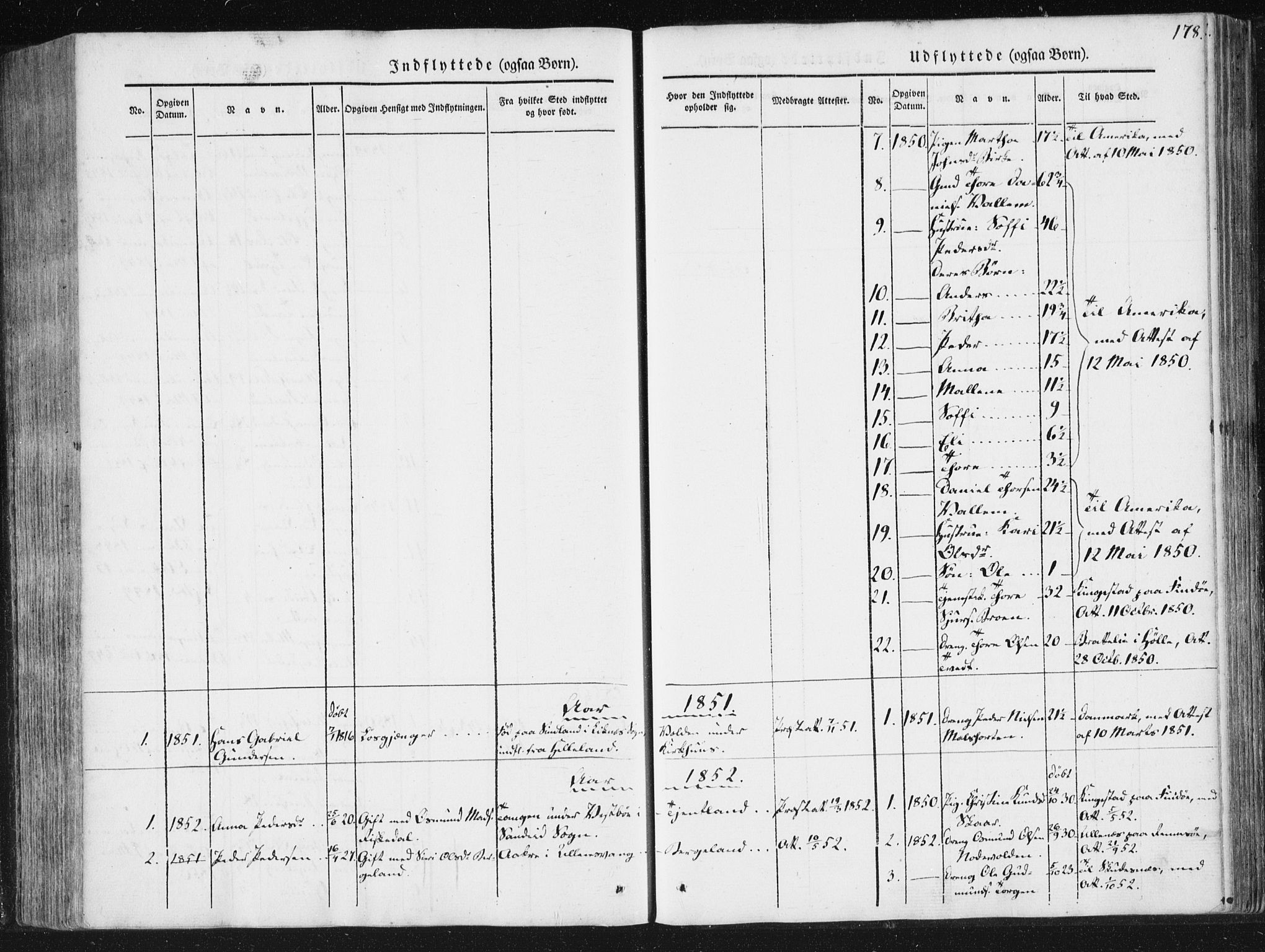 Hjelmeland sokneprestkontor, AV/SAST-A-101843/01/IV/L0008: Parish register (official) no. A 8, 1842-1861, p. 178