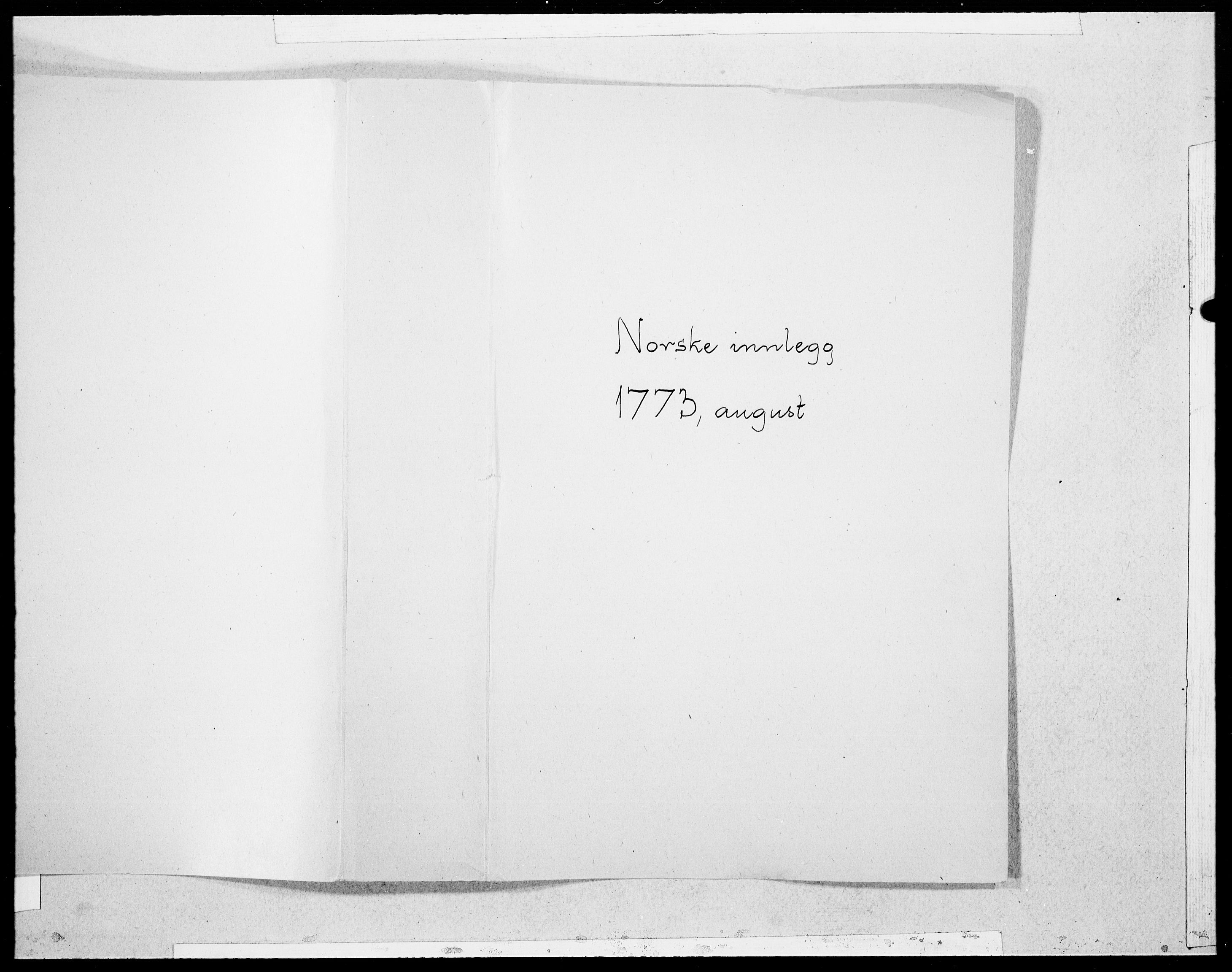 Danske Kanselli 1572-1799, RA/EA-3023/F/Fc/Fcc/Fcca/L0209: Norske innlegg 1572-1799, 1773, p. 295