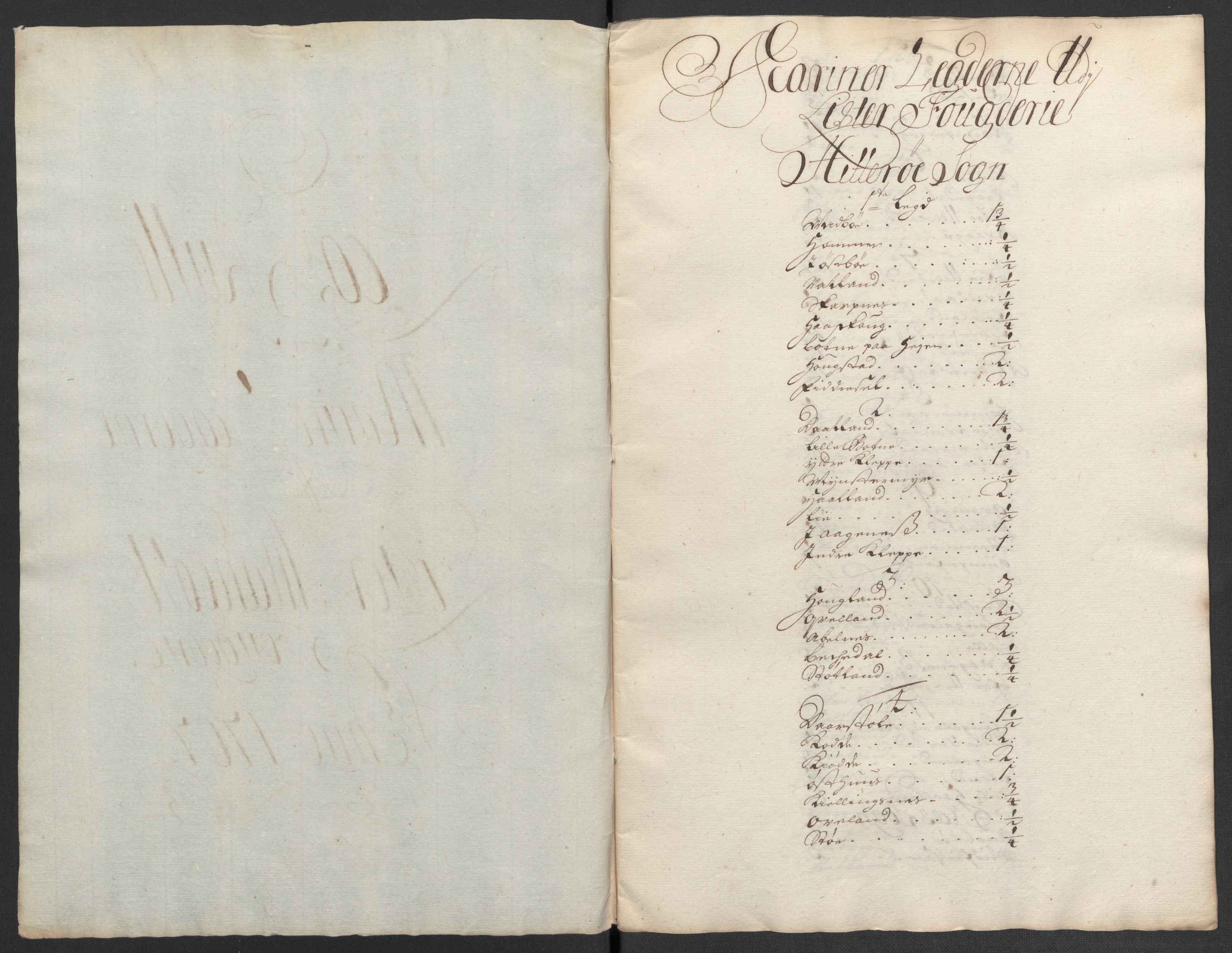 Rentekammeret inntil 1814, Reviderte regnskaper, Fogderegnskap, RA/EA-4092/R43/L2551: Fogderegnskap Lista og Mandal, 1705-1709, p. 527