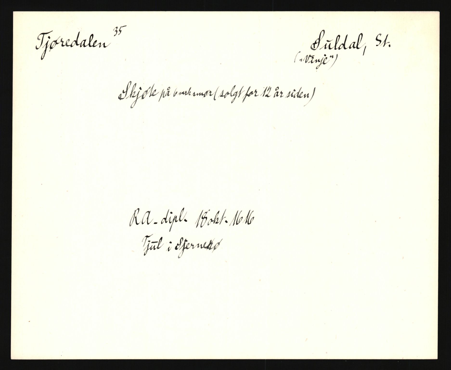 Riksarkivets diplomsamling, AV/RA-EA-5965/F35/F35e/L0027: Registreringssedler Rogaland, 1400-1700, p. 461