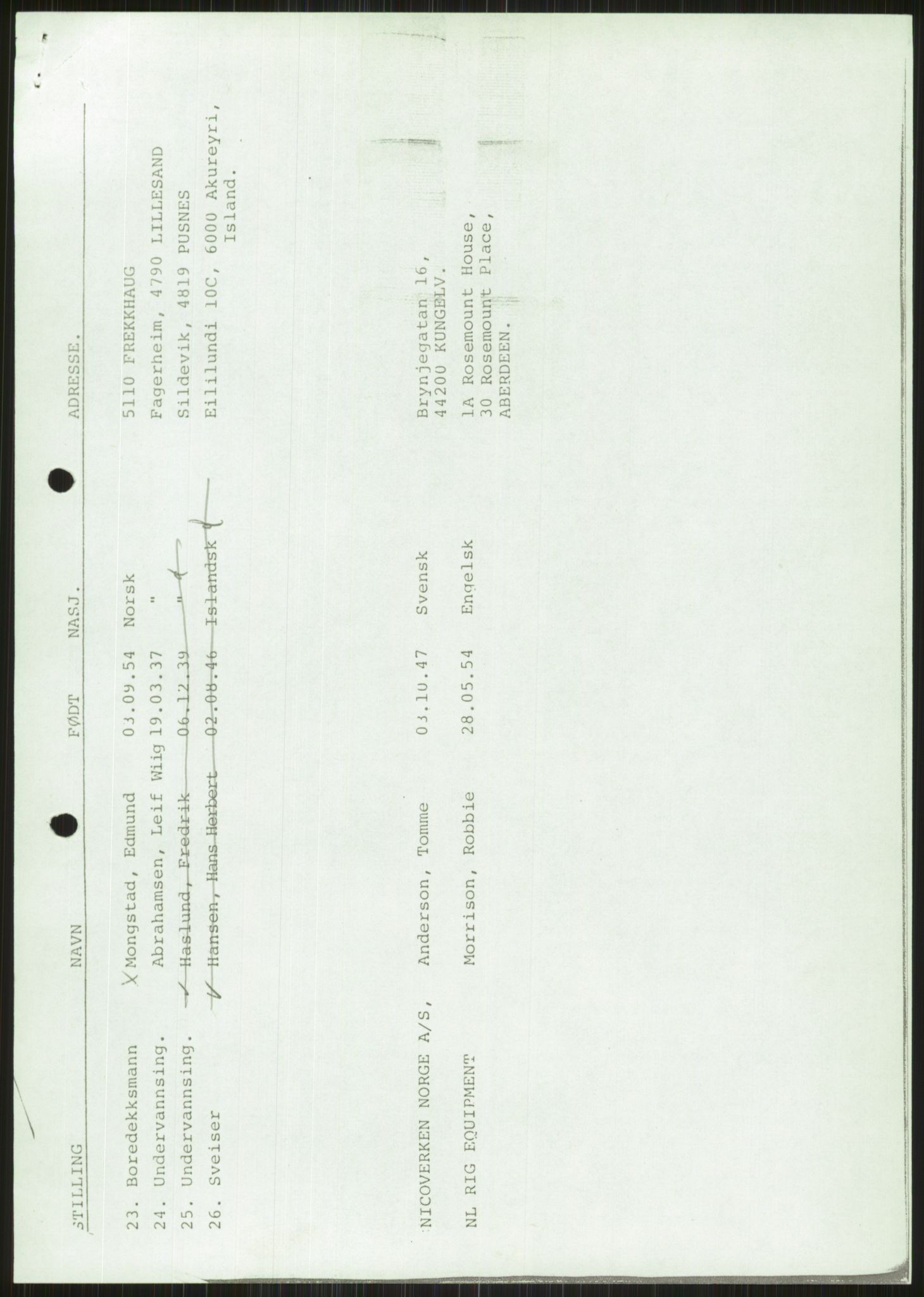 Justisdepartementet, Granskningskommisjonen ved Alexander Kielland-ulykken 27.3.1980, AV/RA-S-1165/D/L0011: 0001 Politiavhør/G Oljedirektoratet (G5)/0003 Møter, beslutninger m.v. vedr. arbeidet til kommisjonen, 1980-1981, p. 18