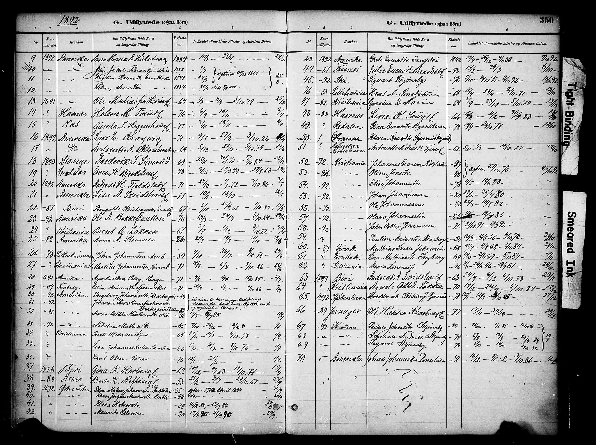 Ringsaker prestekontor, AV/SAH-PREST-014/K/Ka/L0017: Parish register (official) no. 17, 1891-1902, p. 350