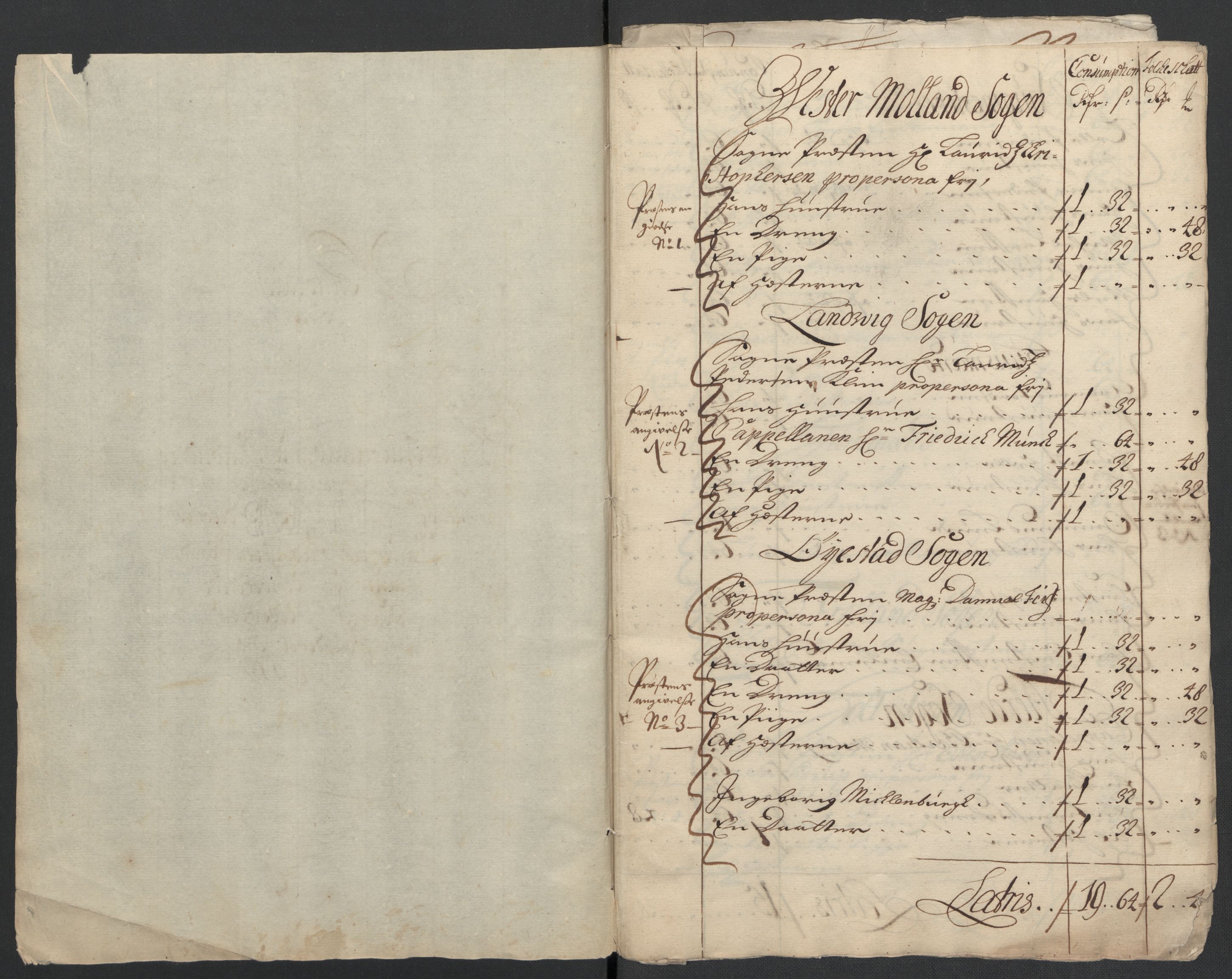 Rentekammeret inntil 1814, Reviderte regnskaper, Fogderegnskap, RA/EA-4092/R39/L2314: Fogderegnskap Nedenes, 1698-1699, p. 57