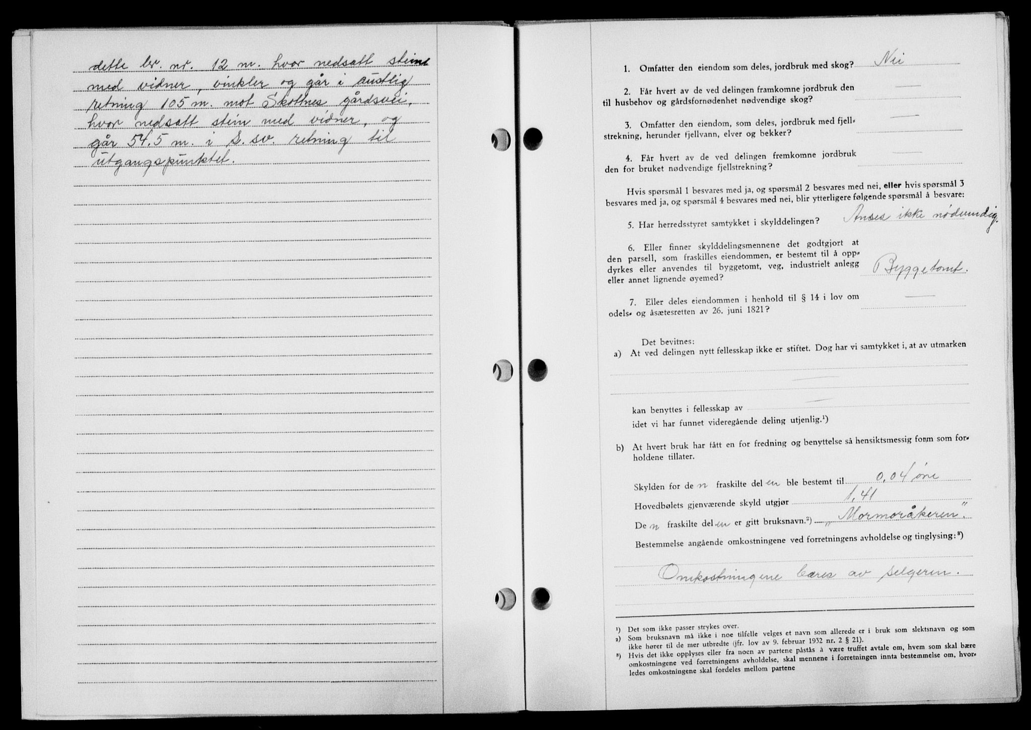 Lofoten sorenskriveri, SAT/A-0017/1/2/2C/L0024a: Mortgage book no. 24a, 1950-1950, Diary no: : 2693/1950