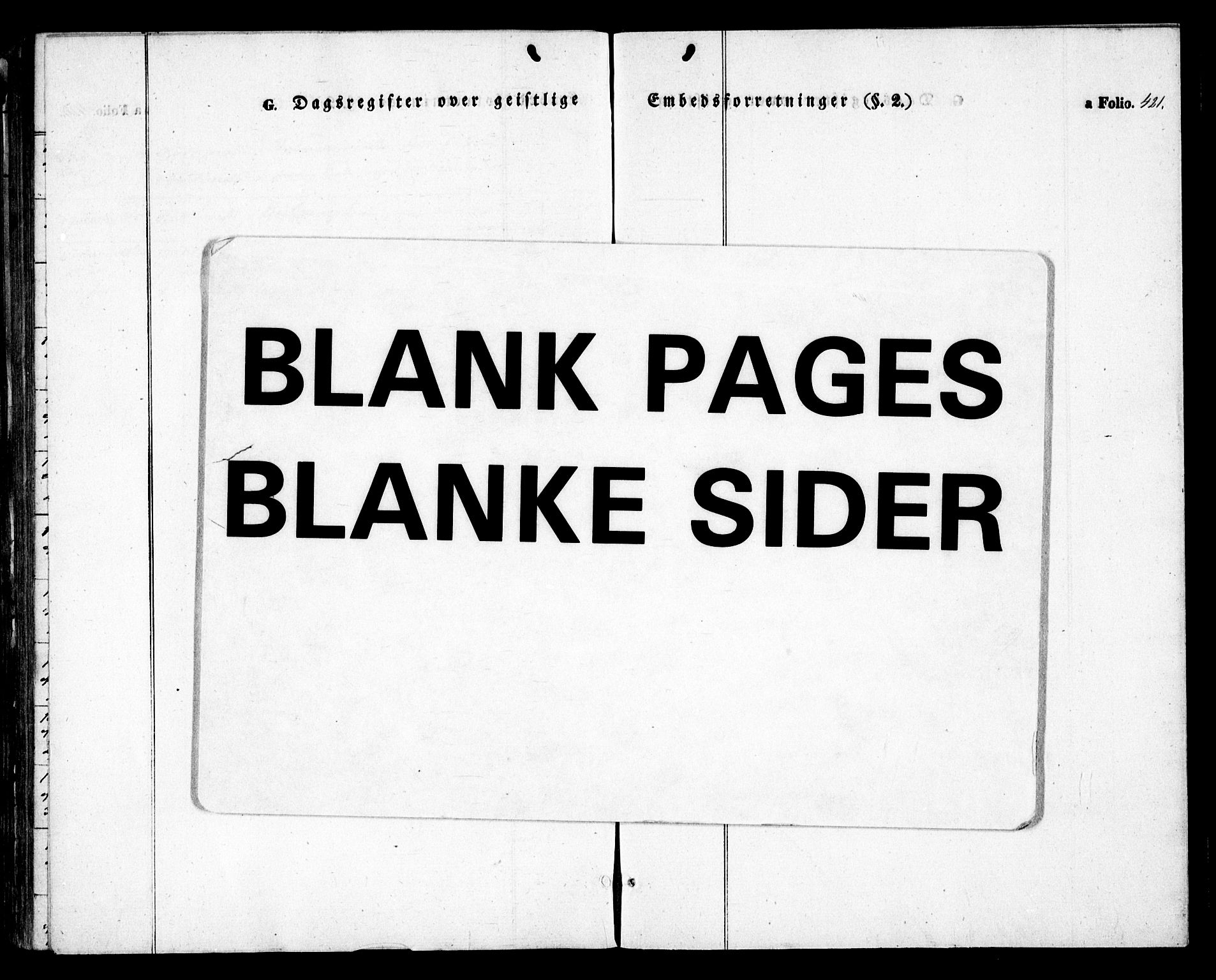Dypvåg sokneprestkontor, AV/SAK-1111-0007/F/Fa/Faa/L0005: Parish register (official) no. A 5, 1841-1854, p. 421