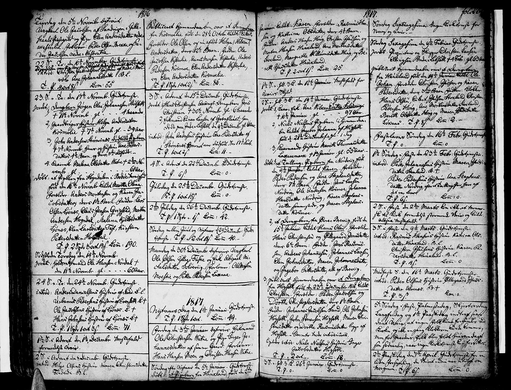 Ministerialprotokoller, klokkerbøker og fødselsregistre - Nordland, SAT/A-1459/852/L0735: Parish register (official) no. 852A05, 1762-1820, p. 260