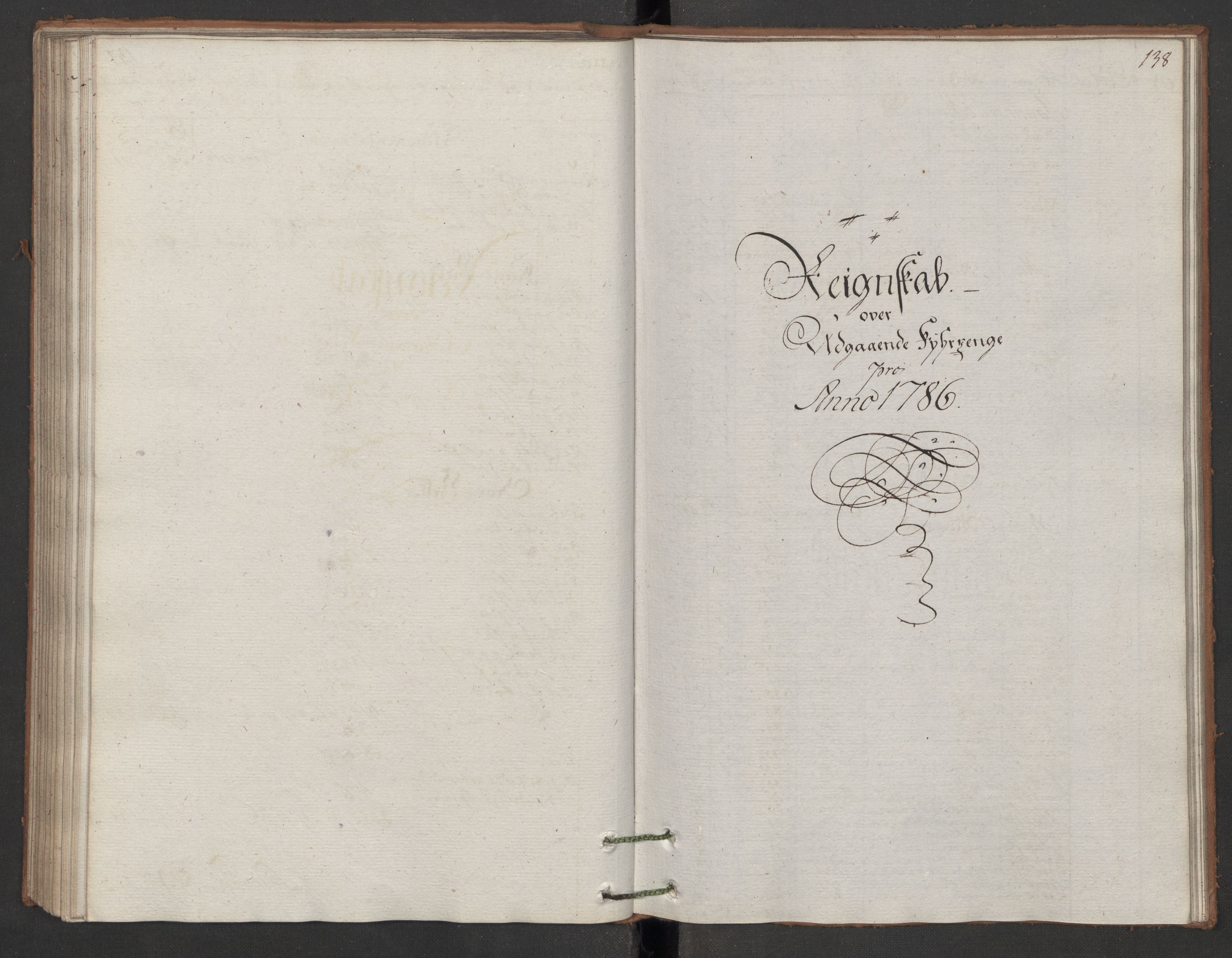 Generaltollkammeret, tollregnskaper, AV/RA-EA-5490/R12/L0119/0001: Tollregnskaper Langesund / Utgående hovedtollbok, 1786, p. 137b-138a