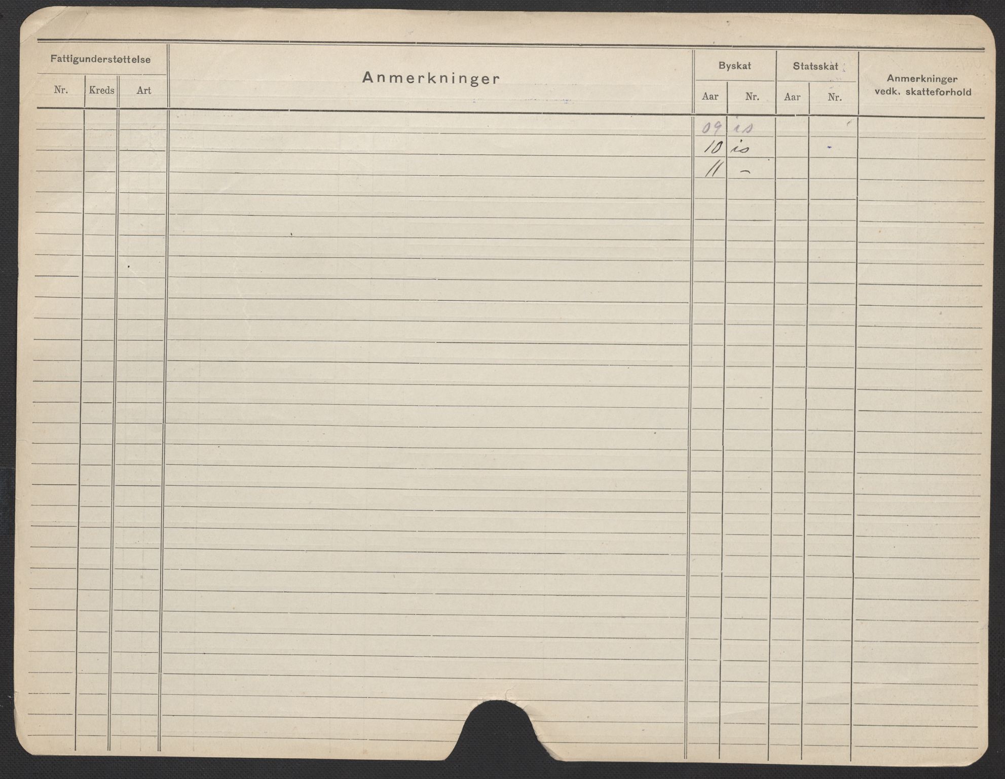 Oslo folkeregister, Registerkort, AV/SAO-A-11715/F/Fa/Fac/L0024: Kvinner, 1906-1914, p. 170b