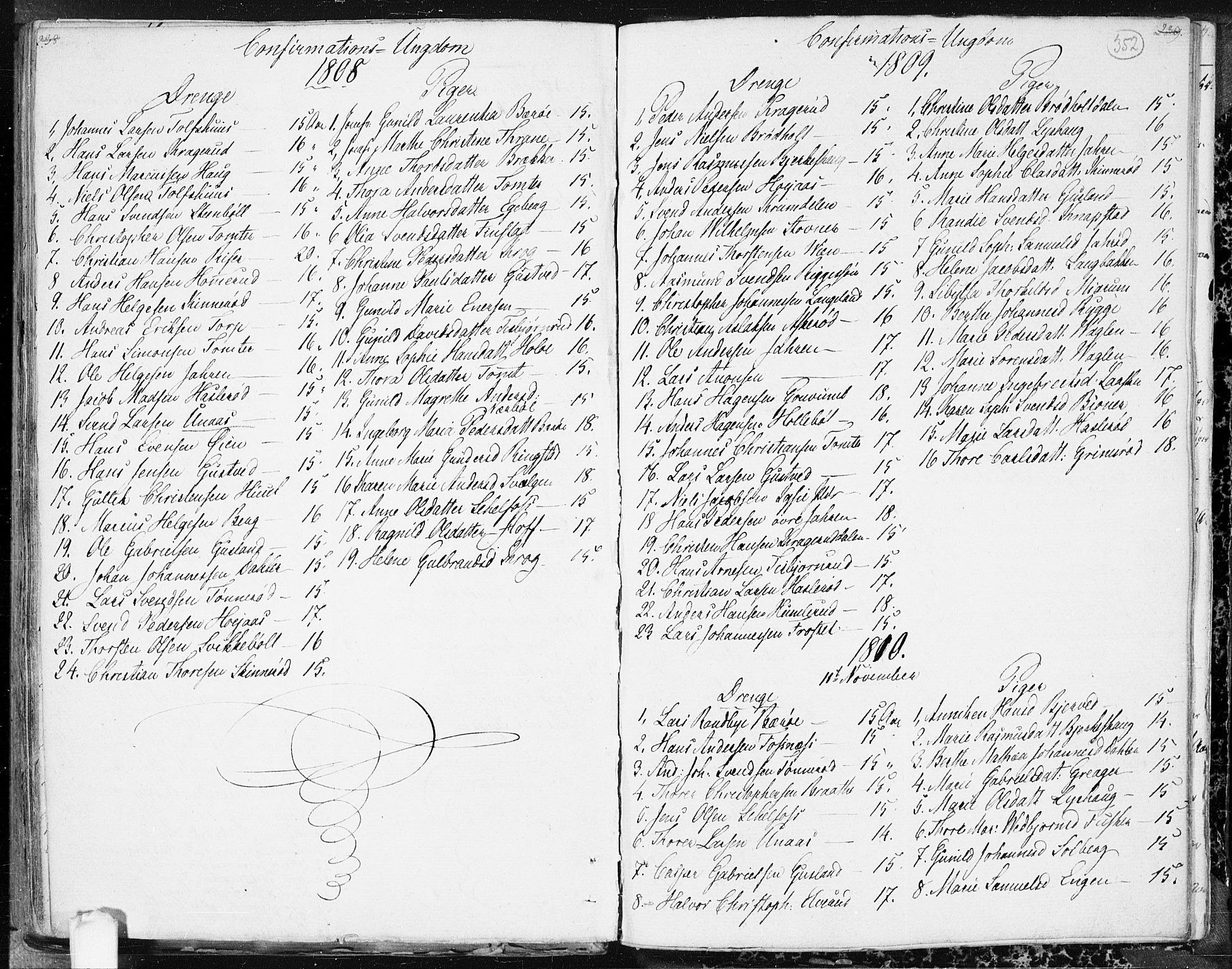 Hobøl prestekontor Kirkebøker, SAO/A-2002/F/Fa/L0001: Parish register (official) no. I 1, 1733-1814, p. 352
