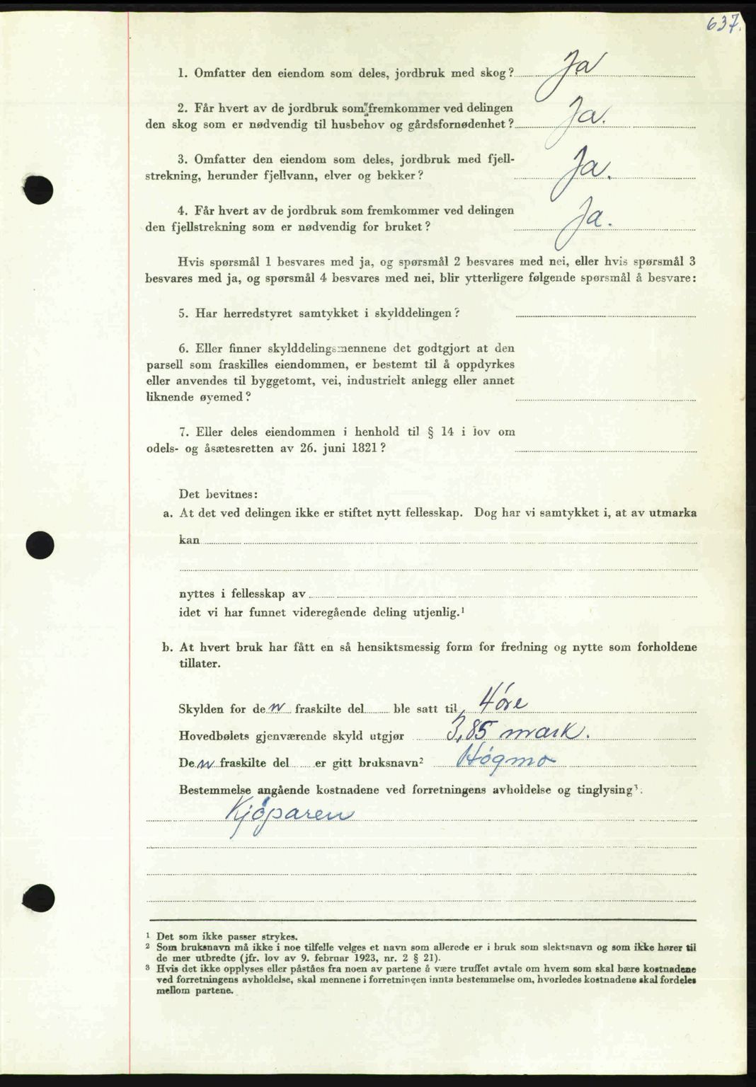 Nordmøre sorenskriveri, AV/SAT-A-4132/1/2/2Ca: Mortgage book no. A115, 1950-1950, Diary no: : 2245/1950