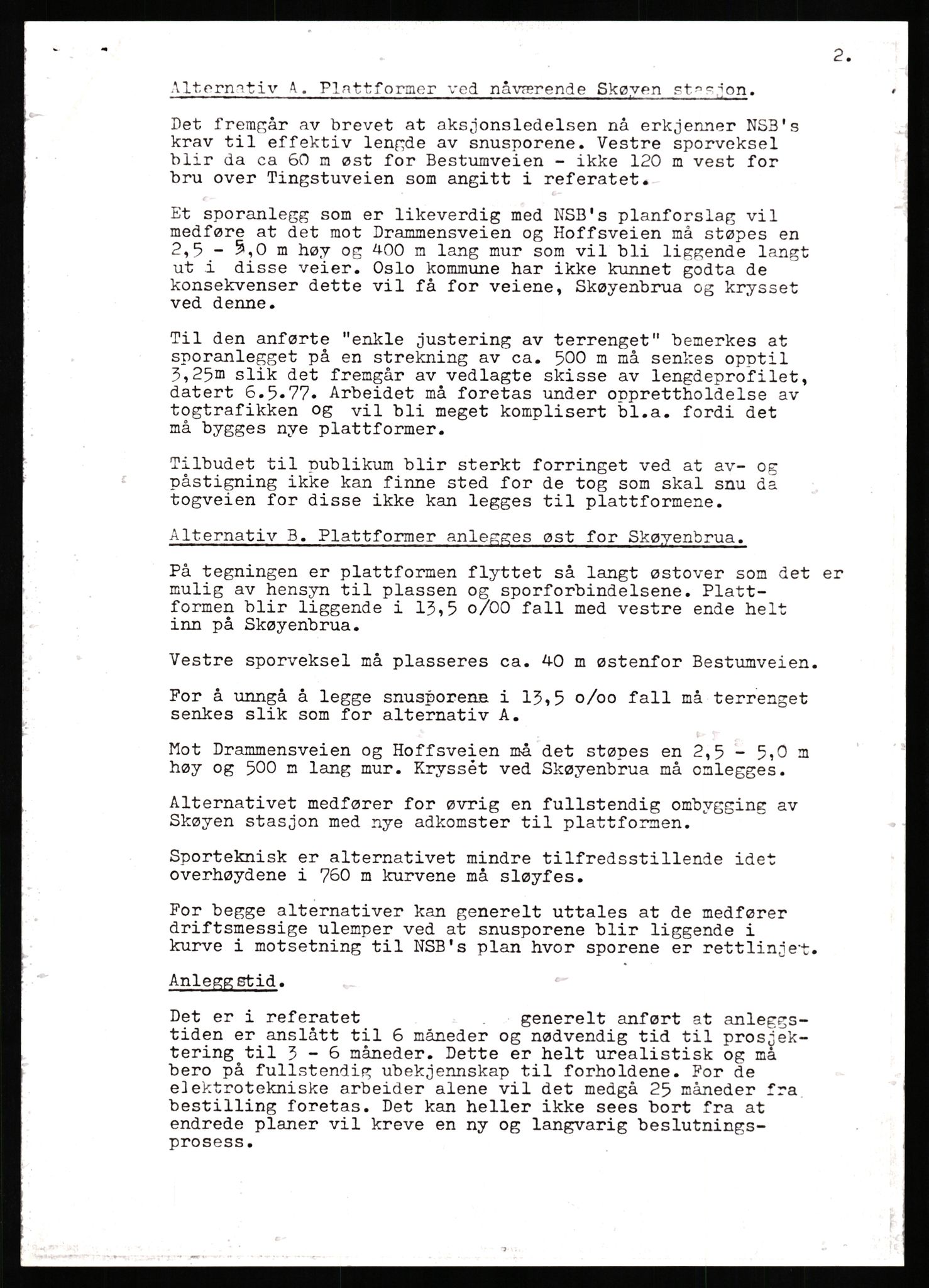 Norges statsbaner, Hovedadministrasjonen, Plankontoret for Oslo S, AV/RA-S-5410/D/L0171: Driftsbanegården. Øvrige driftsbanegårder, 1976-1978, p. 34