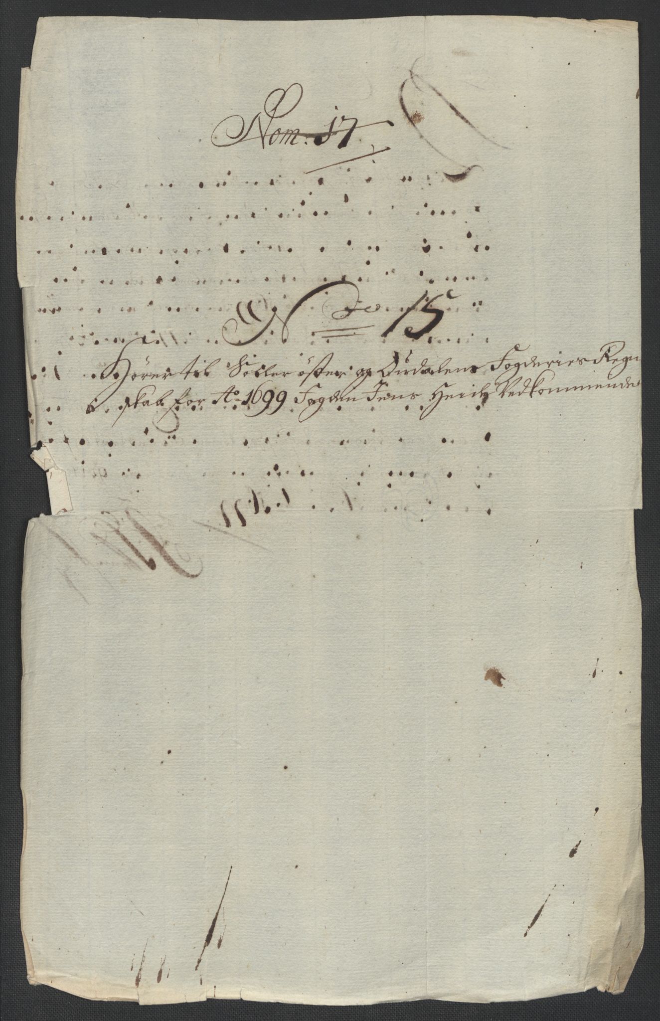 Rentekammeret inntil 1814, Reviderte regnskaper, Fogderegnskap, AV/RA-EA-4092/R13/L0837: Fogderegnskap Solør, Odal og Østerdal, 1699, p. 200