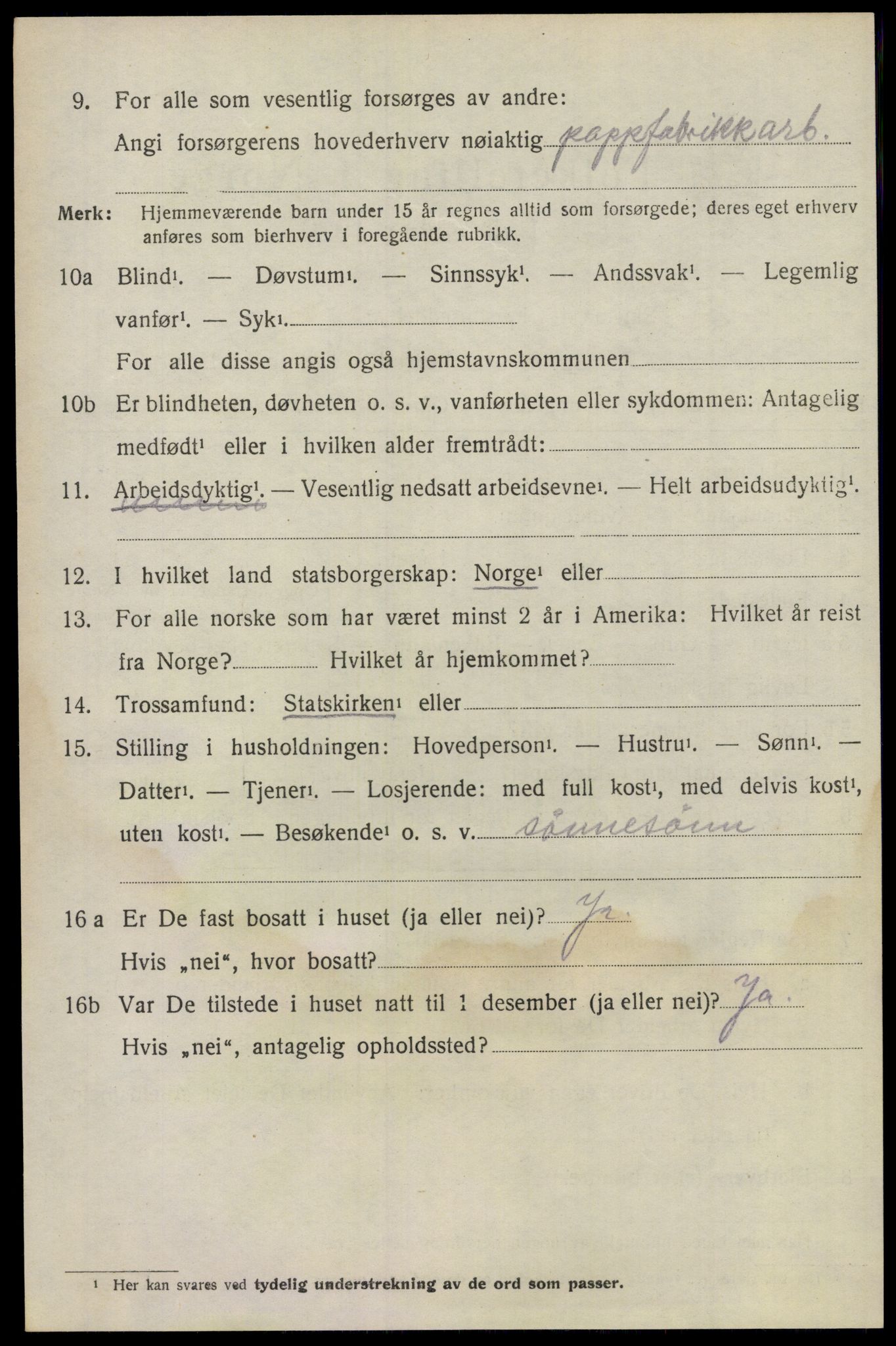 SAO, 1920 census for Lørenskog, 1920, p. 2768