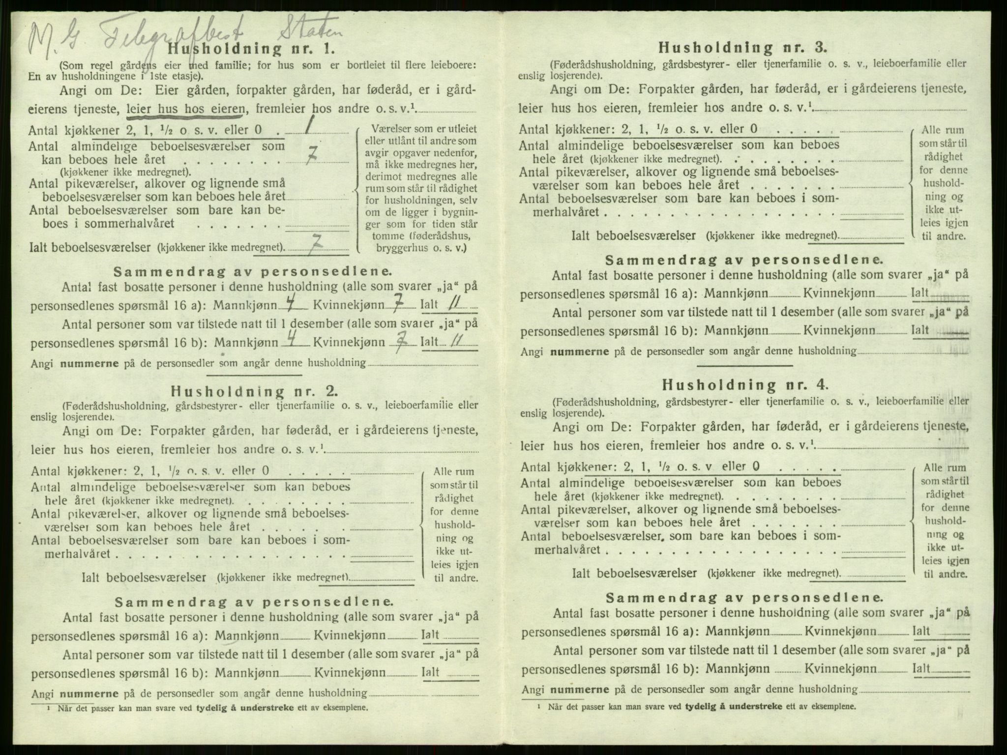 SAKO, 1920 census for Tjøme, 1920, p. 1125