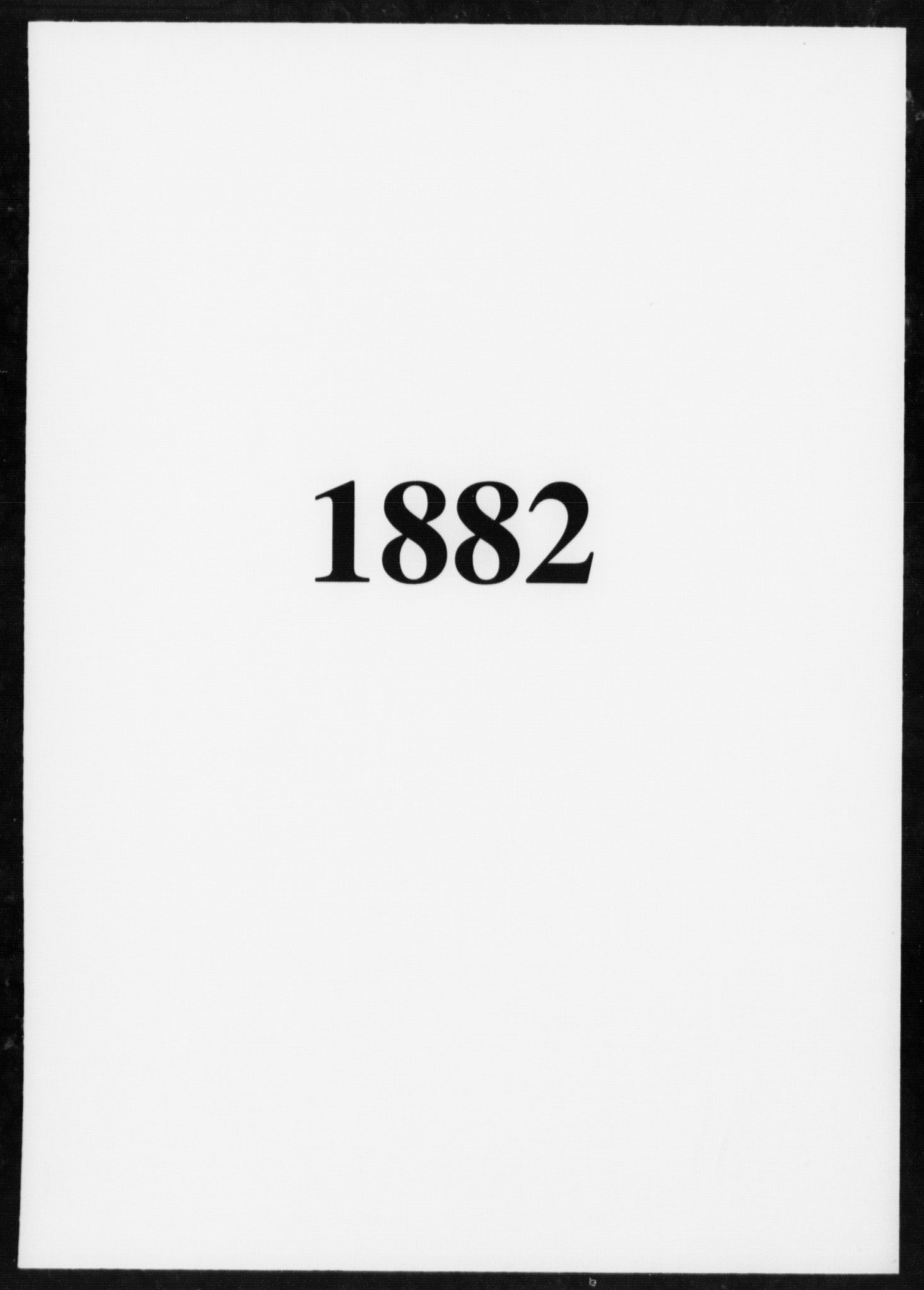 Fattigvesenet, OBA/A-20045/Fb/L0002: Hjemstavnsregister, 1882, p. 1