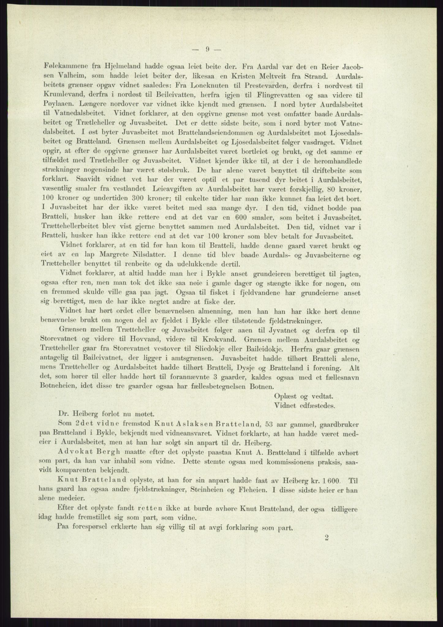 Høyfjellskommisjonen, AV/RA-S-1546/X/Xa/L0001: Nr. 1-33, 1909-1953, p. 1164