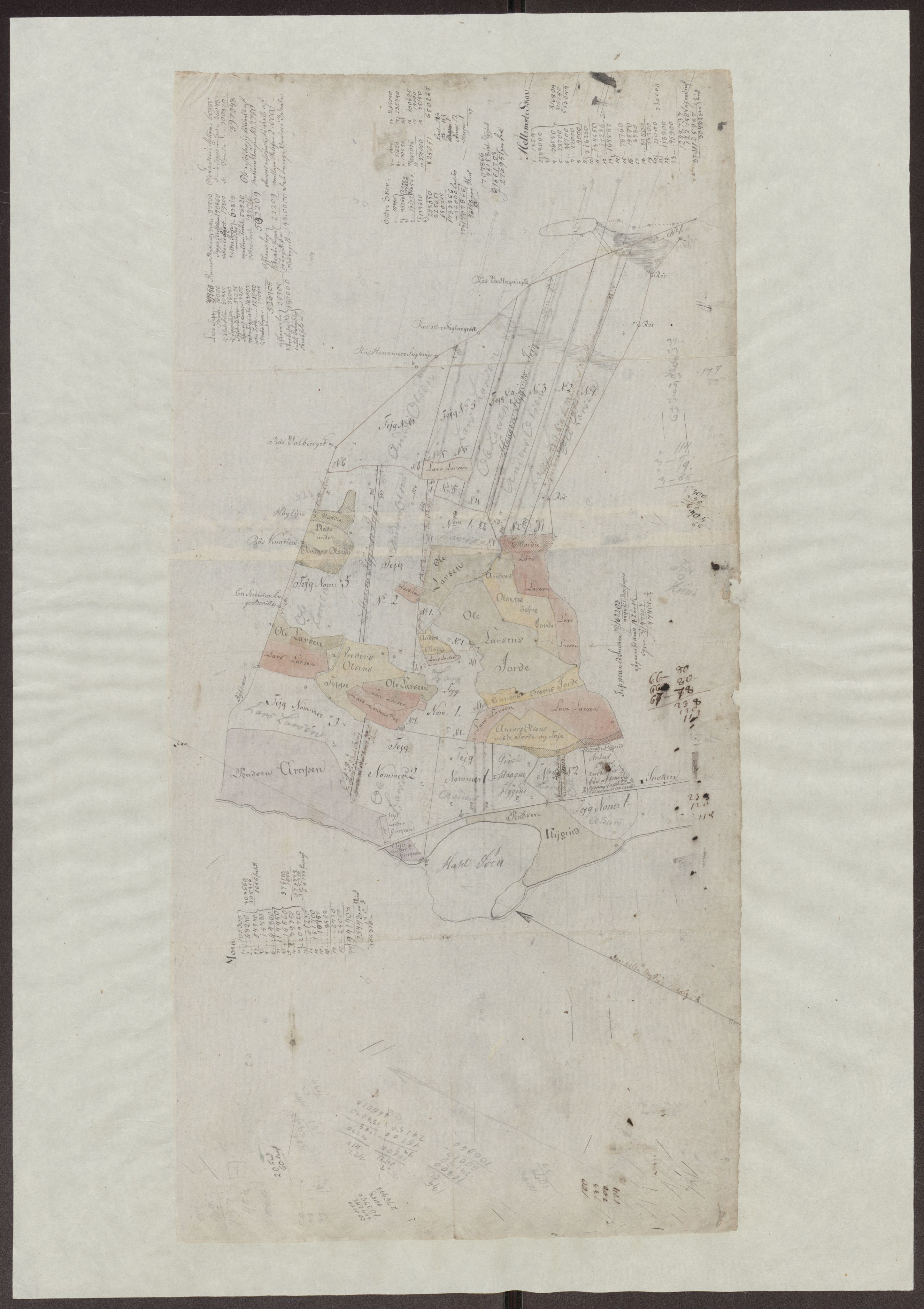 Kartsamlingen - Statsarkivet i Hamar, AV/SAH-KART-001/F/Fa/L0001: Kart, 1629-1992, p. 81