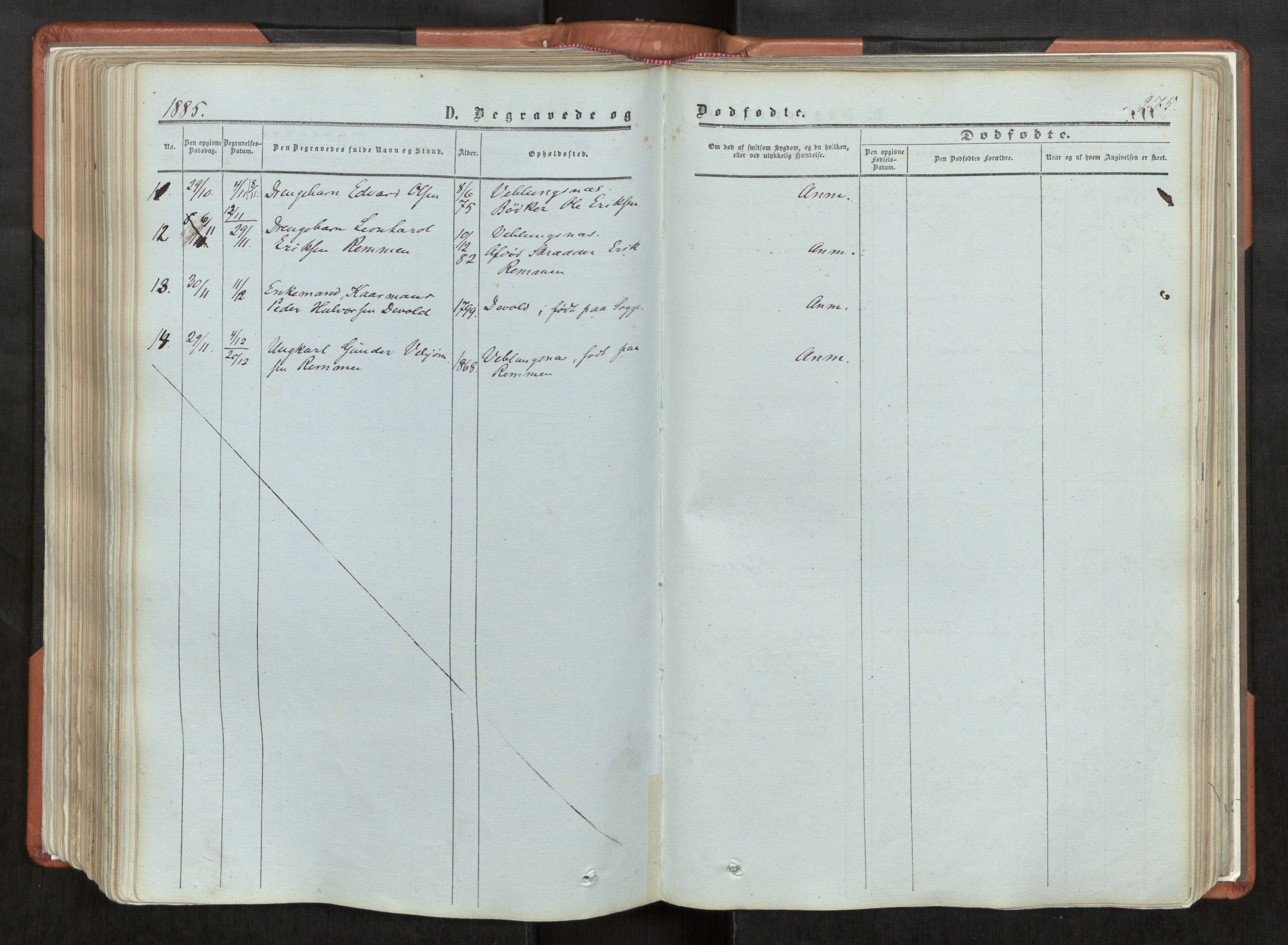 Ministerialprotokoller, klokkerbøker og fødselsregistre - Møre og Romsdal, AV/SAT-A-1454/544/L0572: Parish register (official) no. 544A05, 1854-1886, p. 275