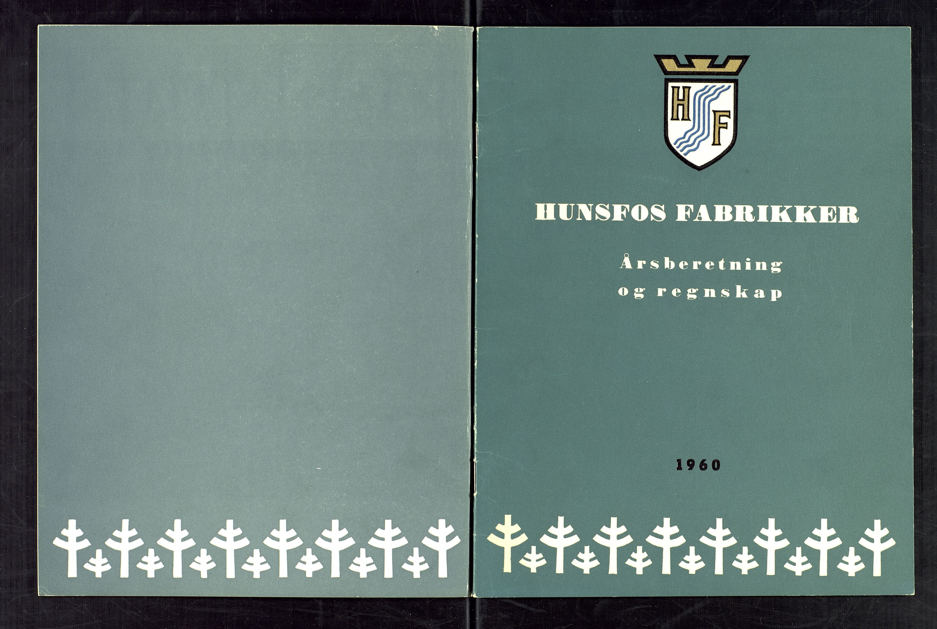 Hunsfos fabrikker, AV/SAK-D/1440/01/L0001/0003: Vedtekter, anmeldelser og årsberetninger / Årsberetninger og regnskap, 1918-1989, p. 181