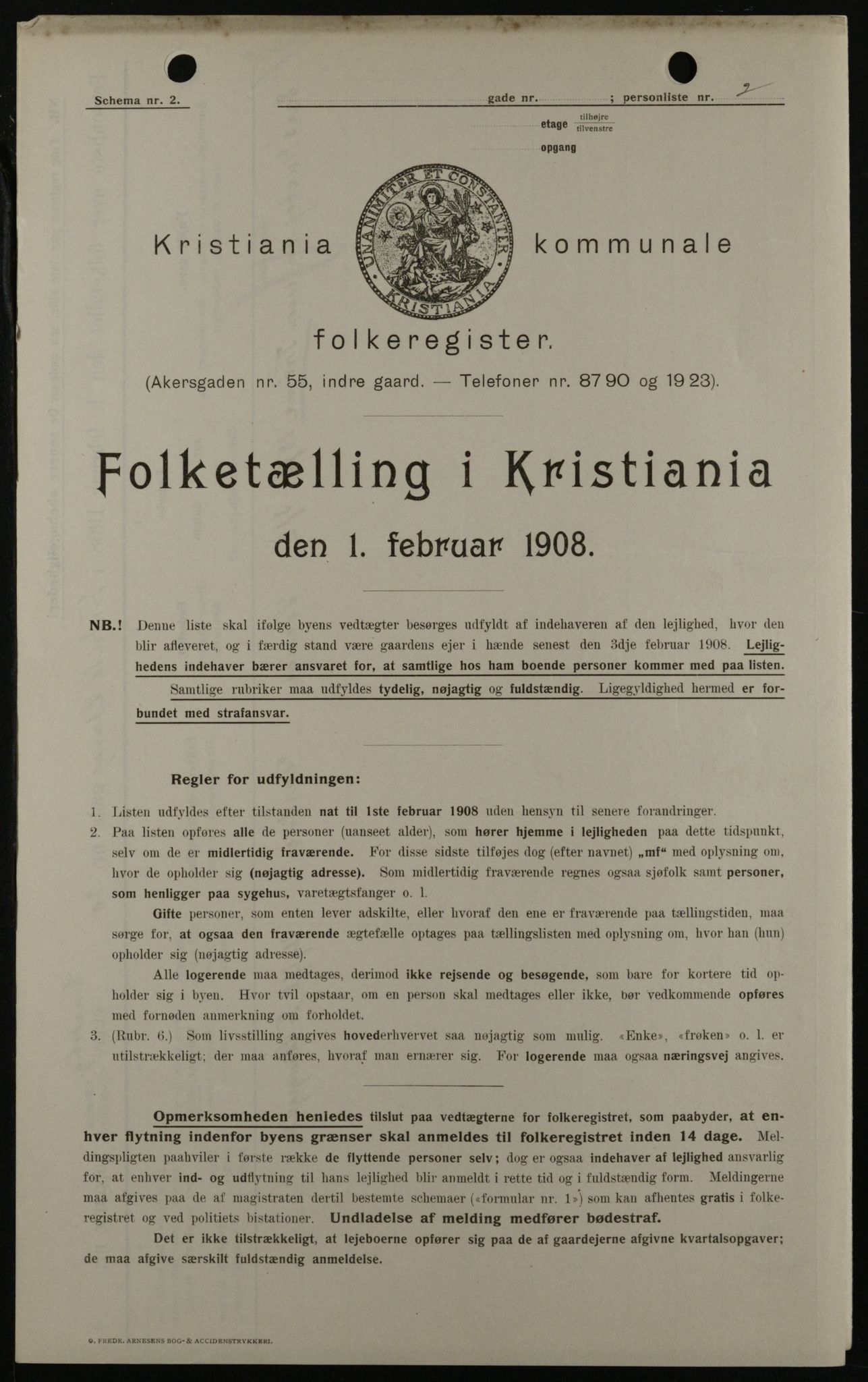 OBA, Municipal Census 1908 for Kristiania, 1908, p. 24089