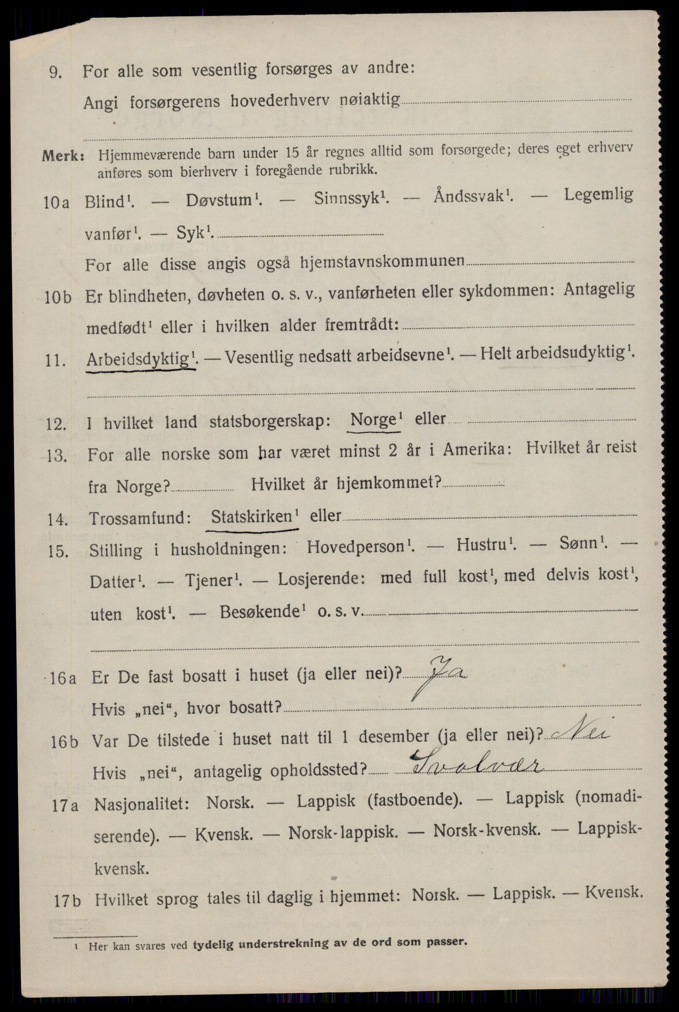 SAT, 1920 census for Hol, 1920, p. 2130