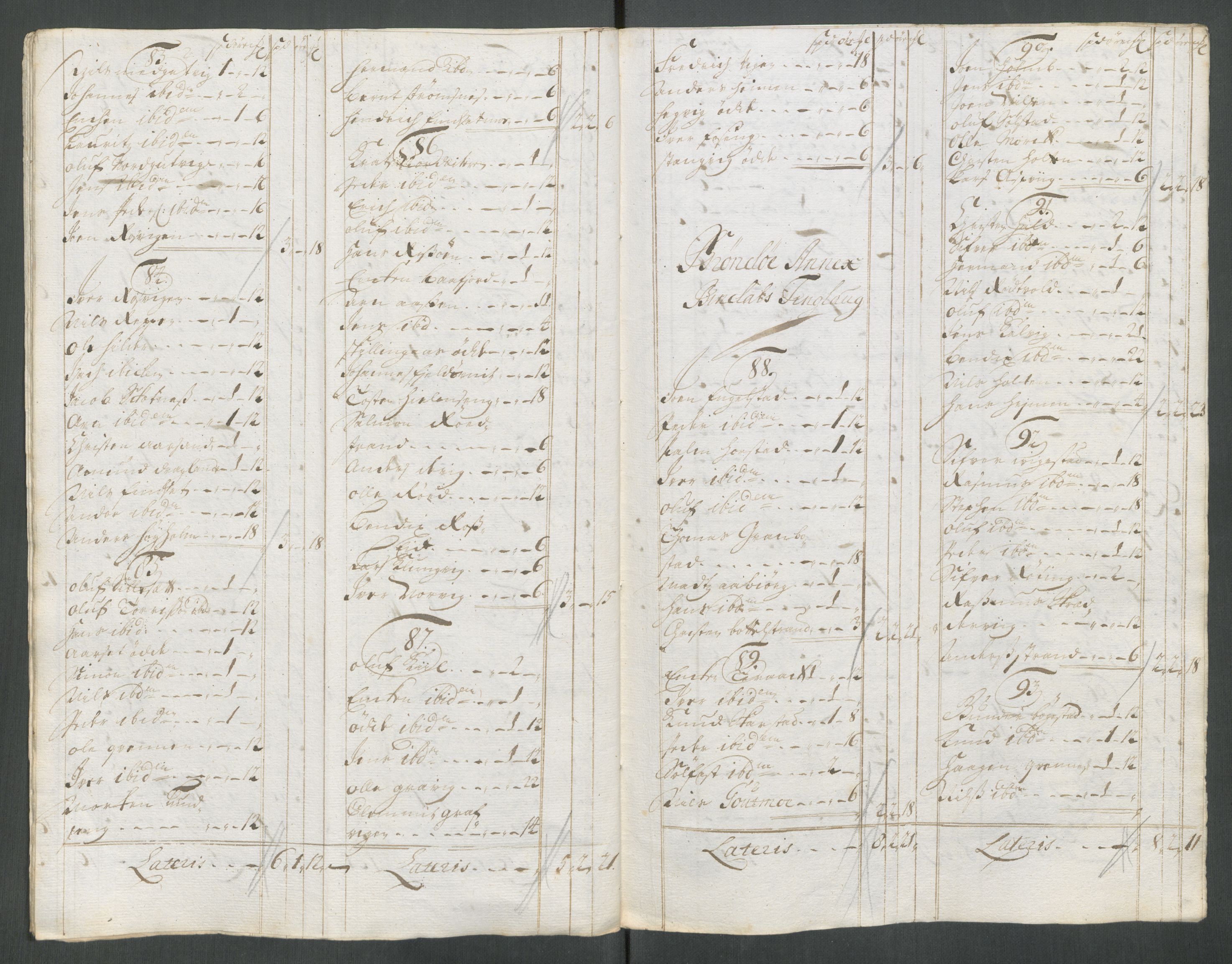 Rentekammeret inntil 1814, Reviderte regnskaper, Fogderegnskap, AV/RA-EA-4092/R64/L4434: Fogderegnskap Namdal, 1713, p. 102