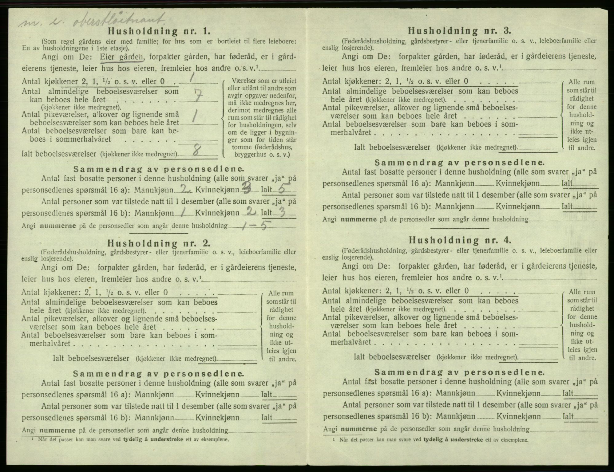 SAB, 1920 census for Fana, 1920, p. 2065