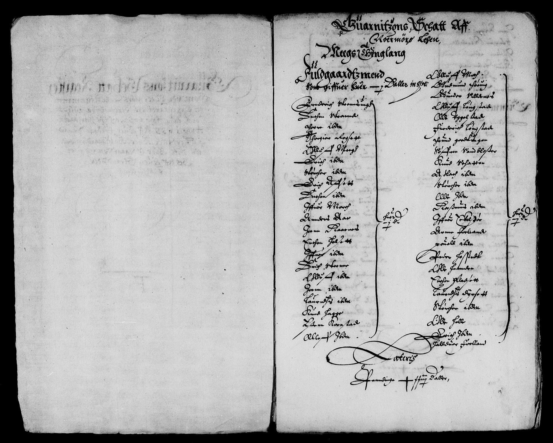 Rentekammeret inntil 1814, Reviderte regnskaper, Lensregnskaper, AV/RA-EA-5023/R/Rb/Rbw/L0051: Trondheim len, 1632-1634