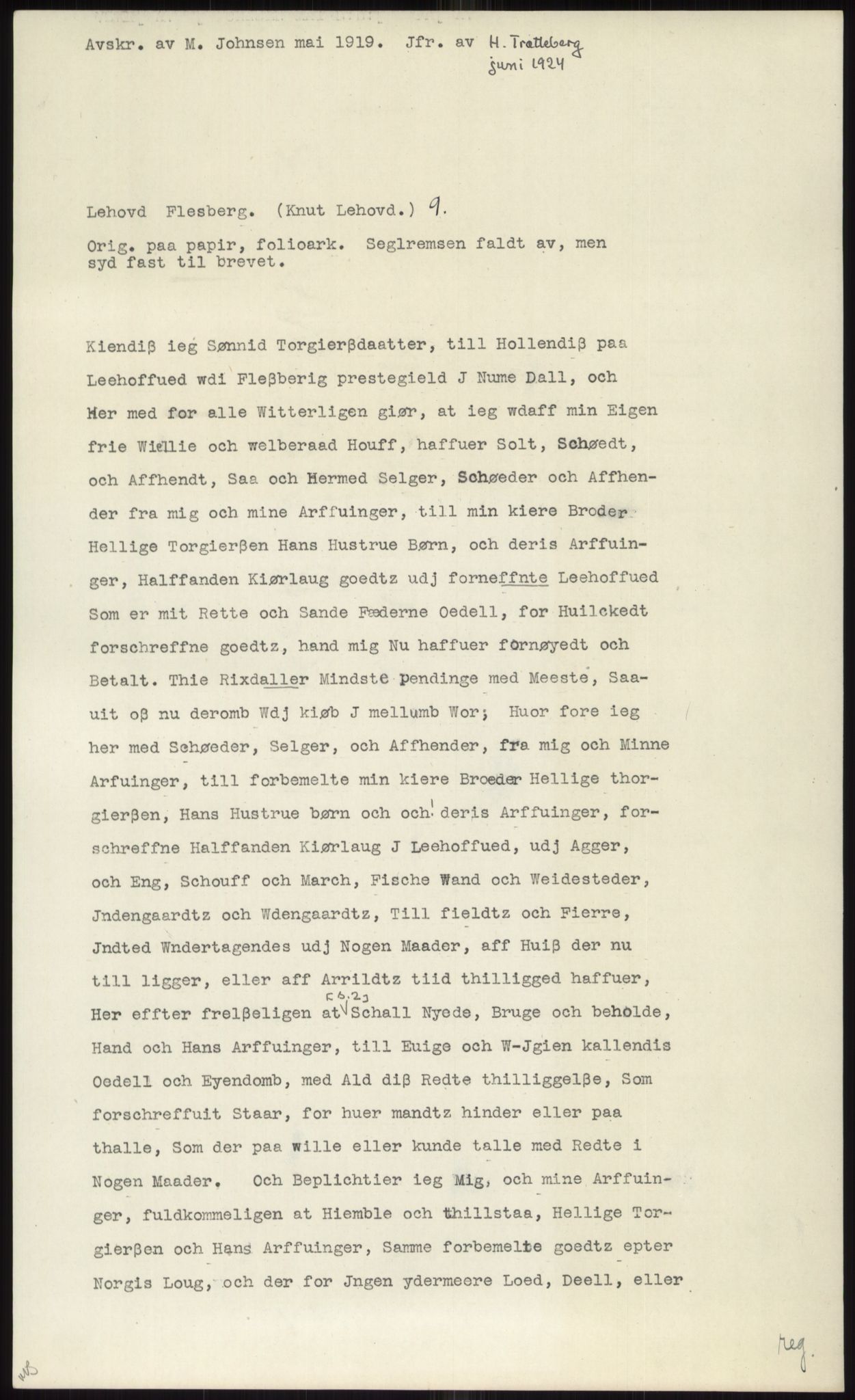 Samlinger til kildeutgivelse, Diplomavskriftsamlingen, AV/RA-EA-4053/H/Ha, p. 1174