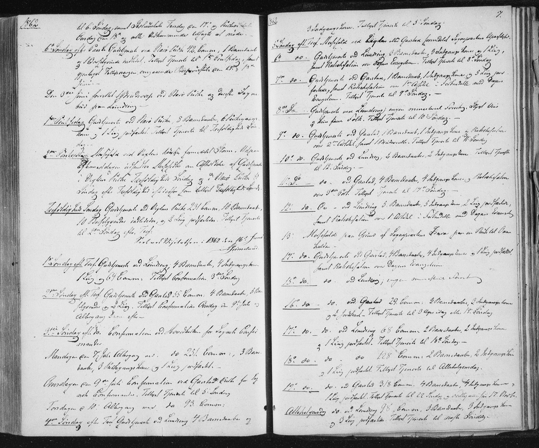 Ministerialprotokoller, klokkerbøker og fødselsregistre - Nord-Trøndelag, SAT/A-1458/784/L0670: Parish register (official) no. 784A05, 1860-1876, p. 7