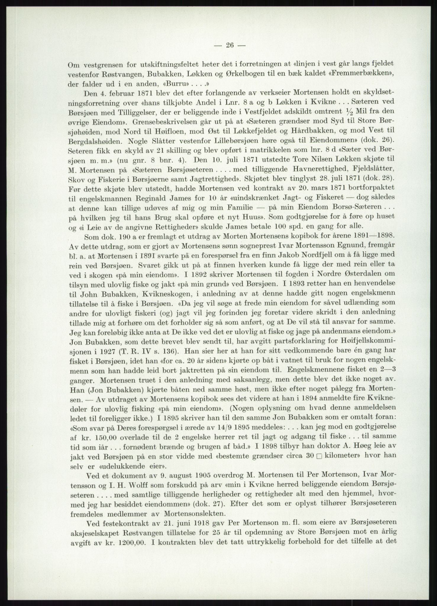 Høyfjellskommisjonen, AV/RA-S-1546/X/Xa/L0001: Nr. 1-33, 1909-1953, p. 3743