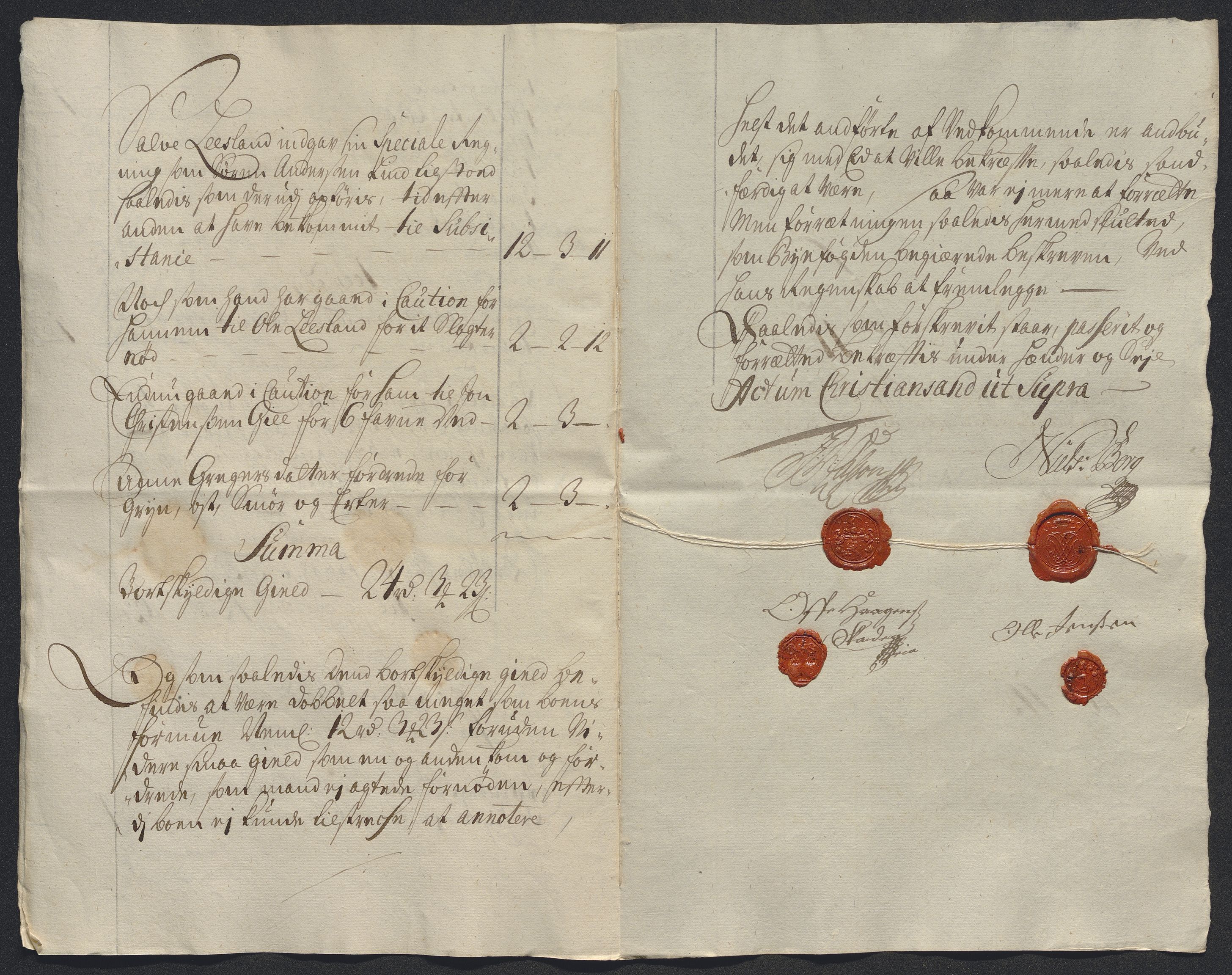 Rentekammeret inntil 1814, Reviderte regnskaper, Byregnskaper, AV/RA-EA-4066/R/Rm/L0286: [M19] Sikt og sakefall, 1719-1727, p. 645