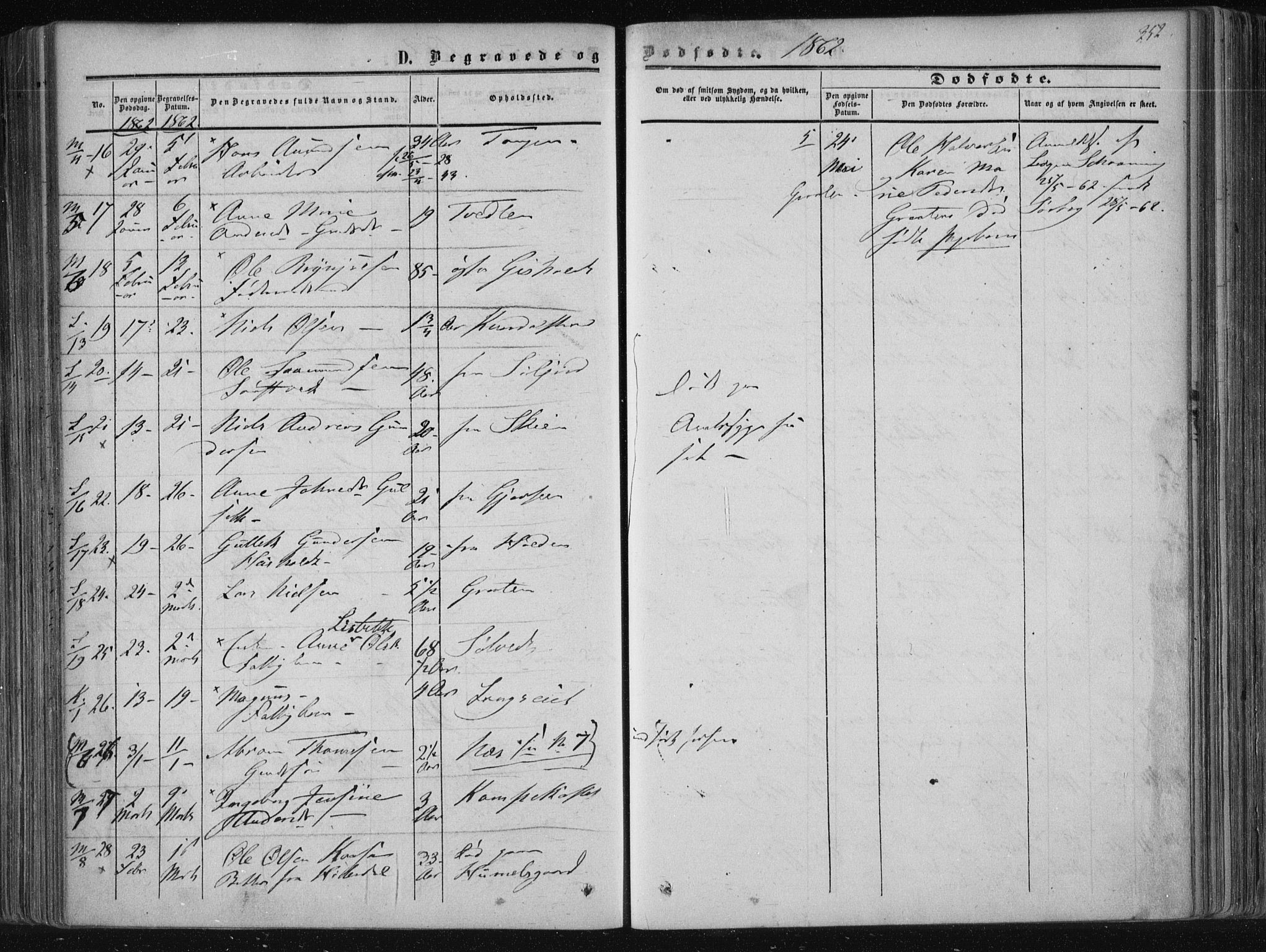 Solum kirkebøker, SAKO/A-306/F/Fa/L0007: Parish register (official) no. I 7, 1856-1864, p. 352