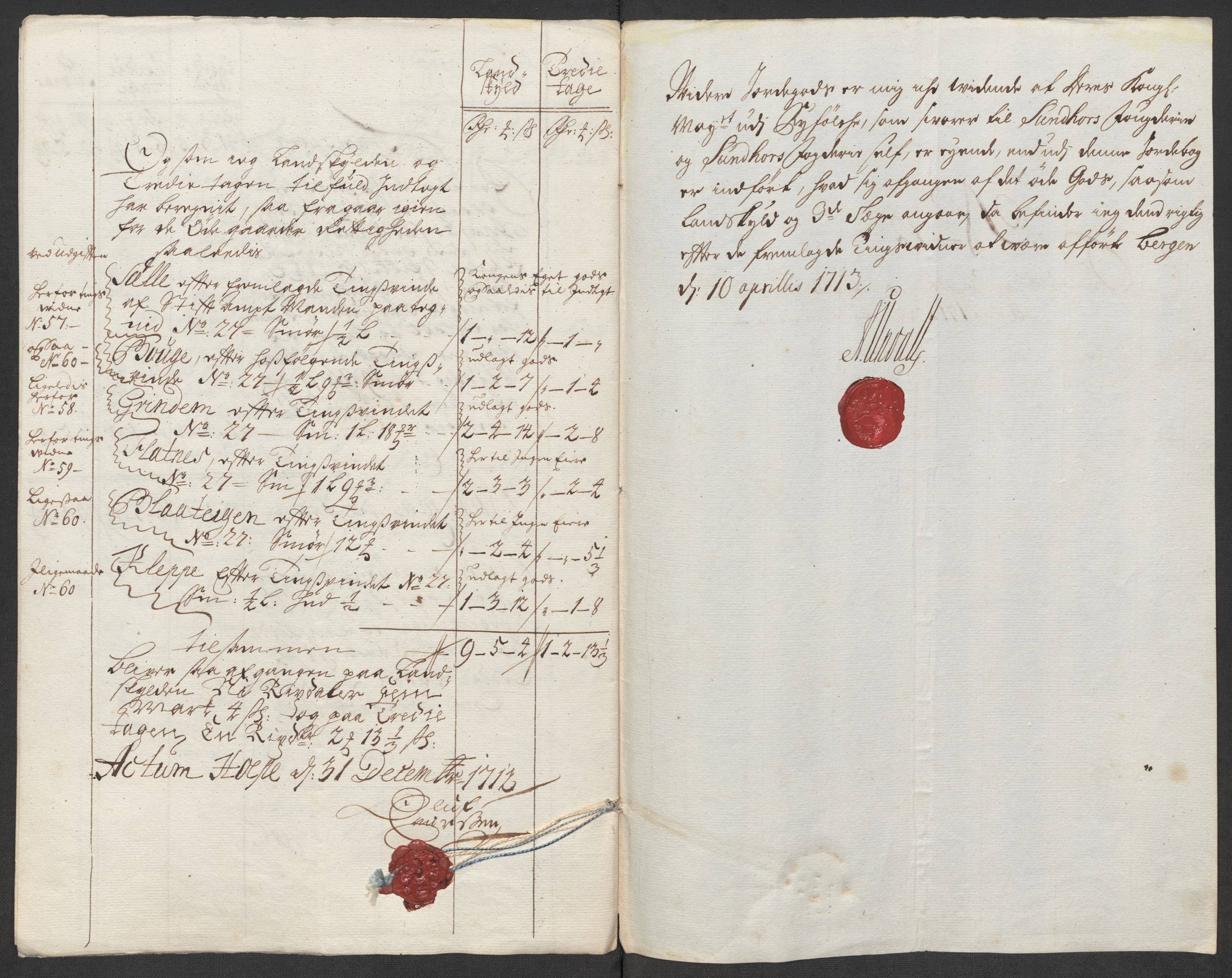 Rentekammeret inntil 1814, Reviderte regnskaper, Fogderegnskap, RA/EA-4092/R48/L2988: Fogderegnskap Sunnhordland og Hardanger, 1712, p. 156