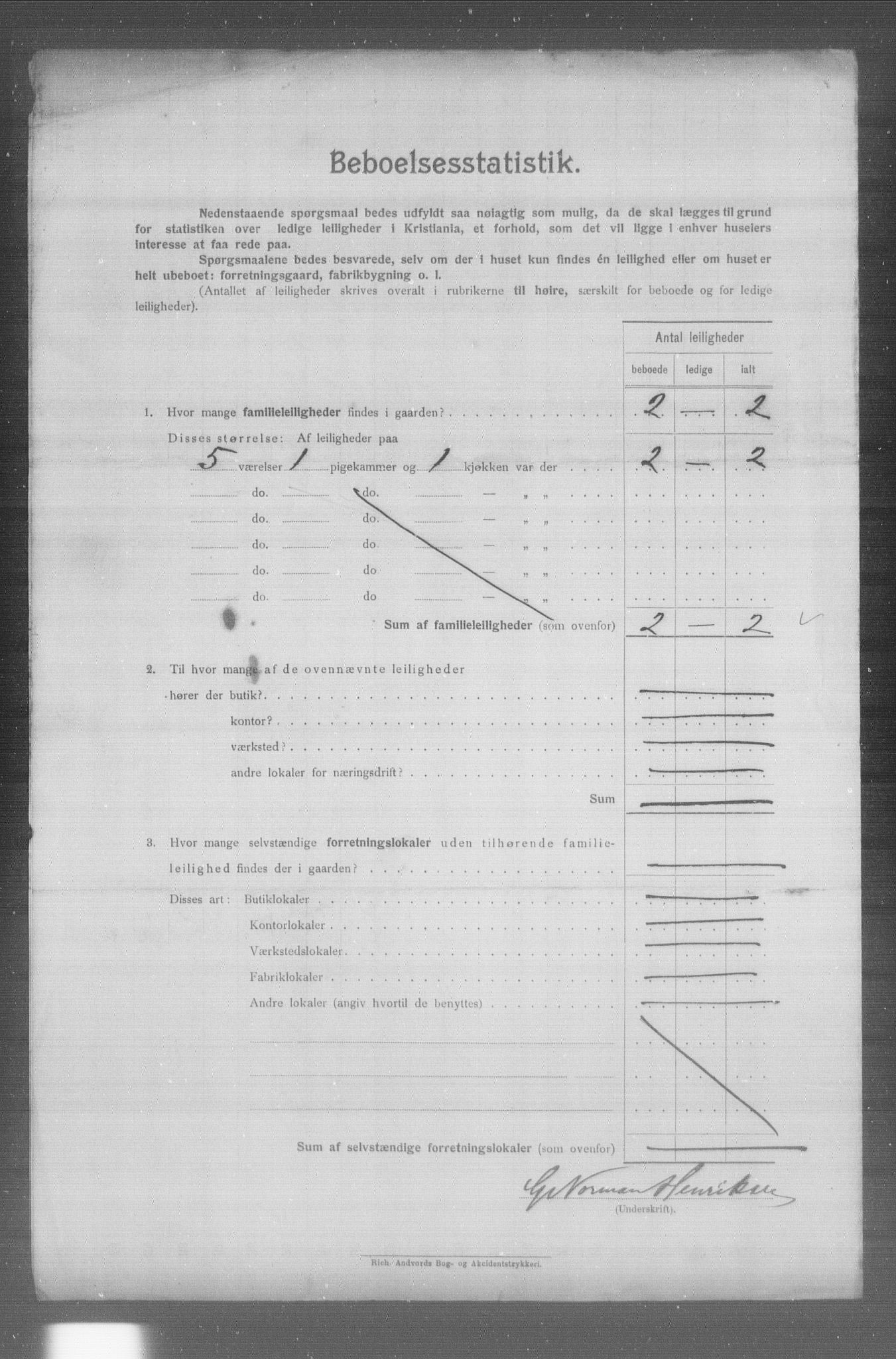 OBA, Municipal Census 1904 for Kristiania, 1904, p. 24432