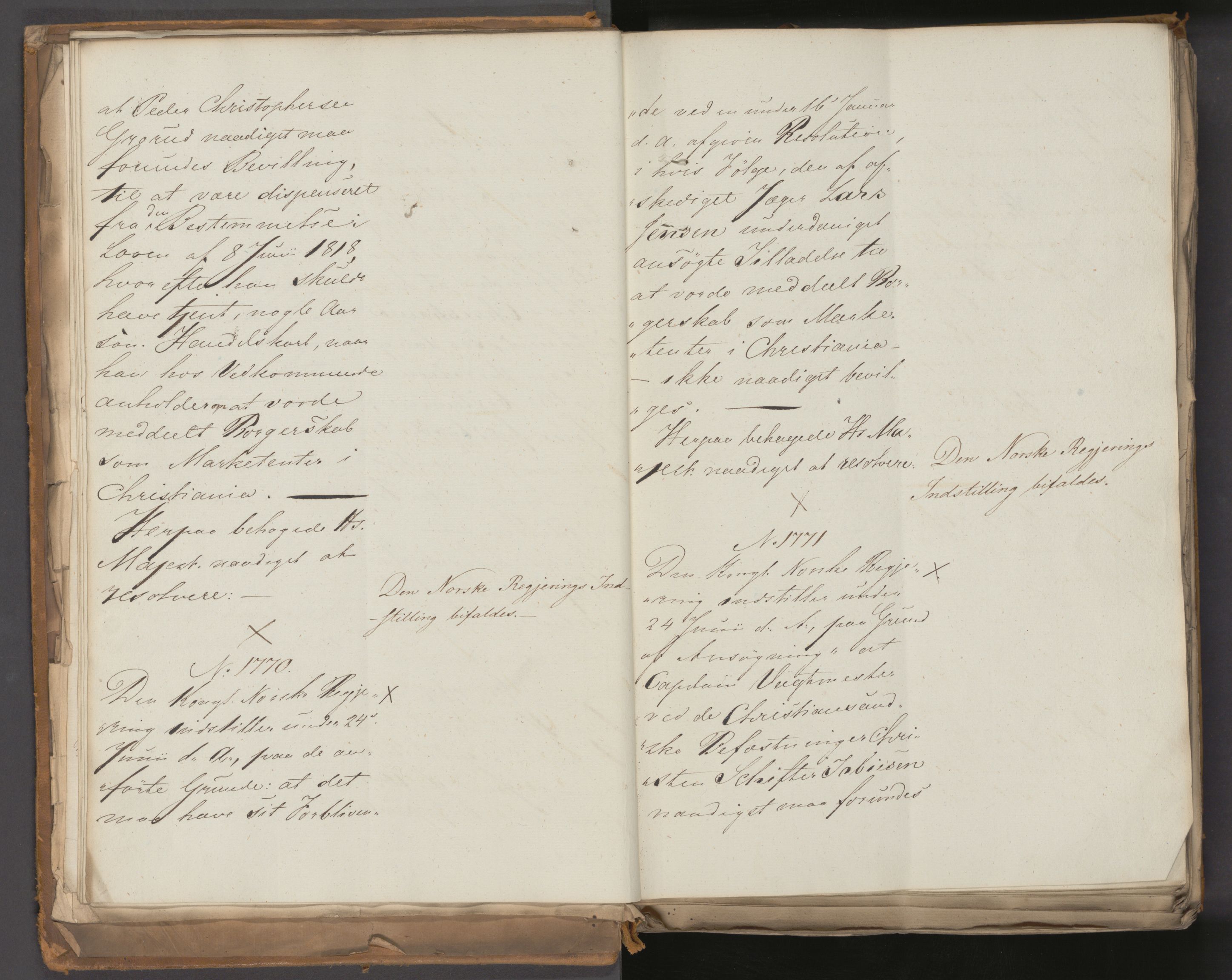 Statsrådssekretariatet, AV/RA-S-1001/A/Ab/L0019: Kgl. res. nr. 1753-2274, 2. halvår, 1824