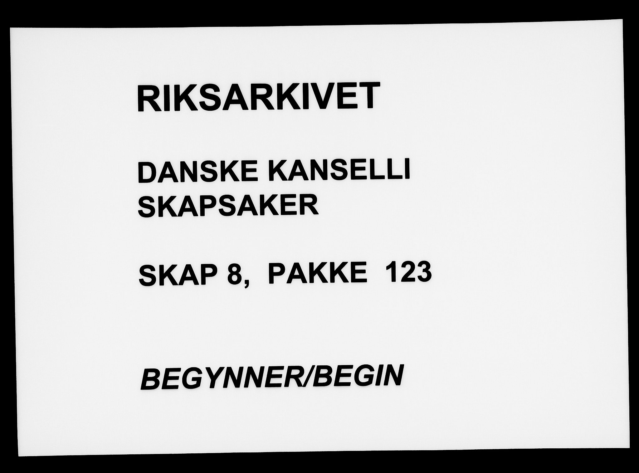 Danske Kanselli, Skapsaker, AV/RA-EA-4061/F/L0006: Skap 8, pakke 119-149B, 1610-1735, p. 66