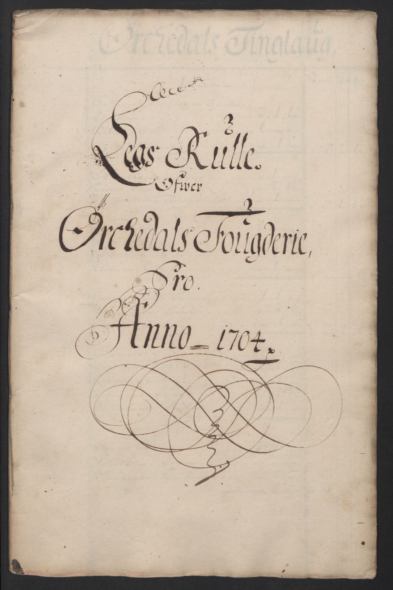 Rentekammeret inntil 1814, Reviderte regnskaper, Fogderegnskap, RA/EA-4092/R60/L3954: Fogderegnskap Orkdal og Gauldal, 1704, p. 82