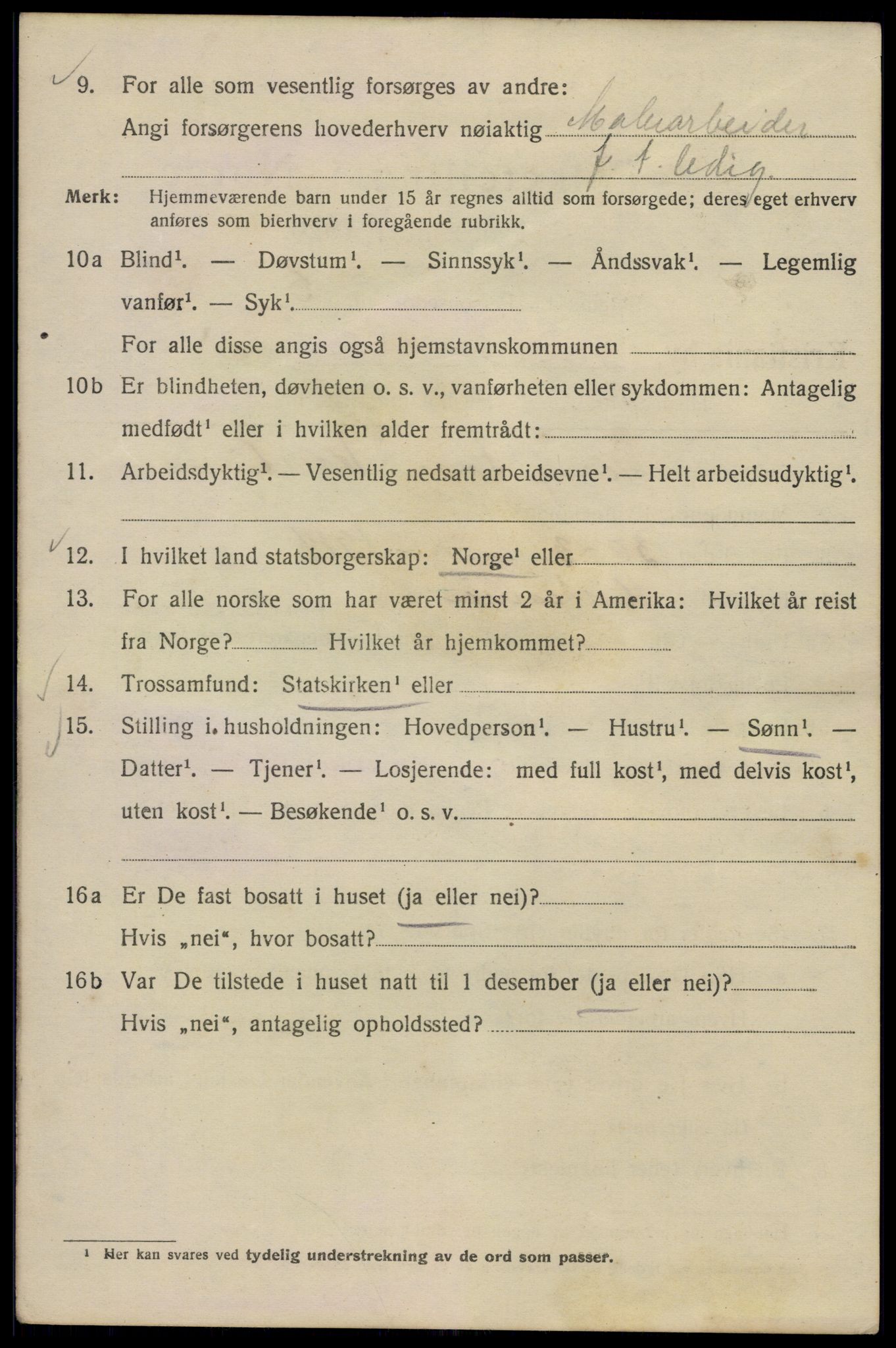 SAO, 1920 census for Kristiania, 1920, p. 269894