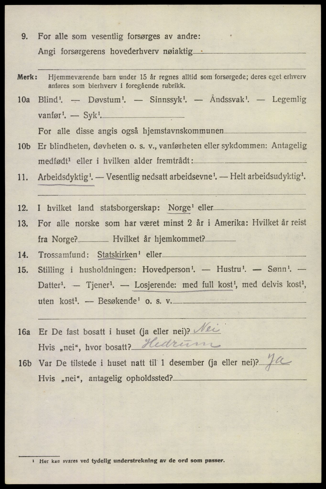 SAKO, 1920 census for Lardal, 1920, p. 4014