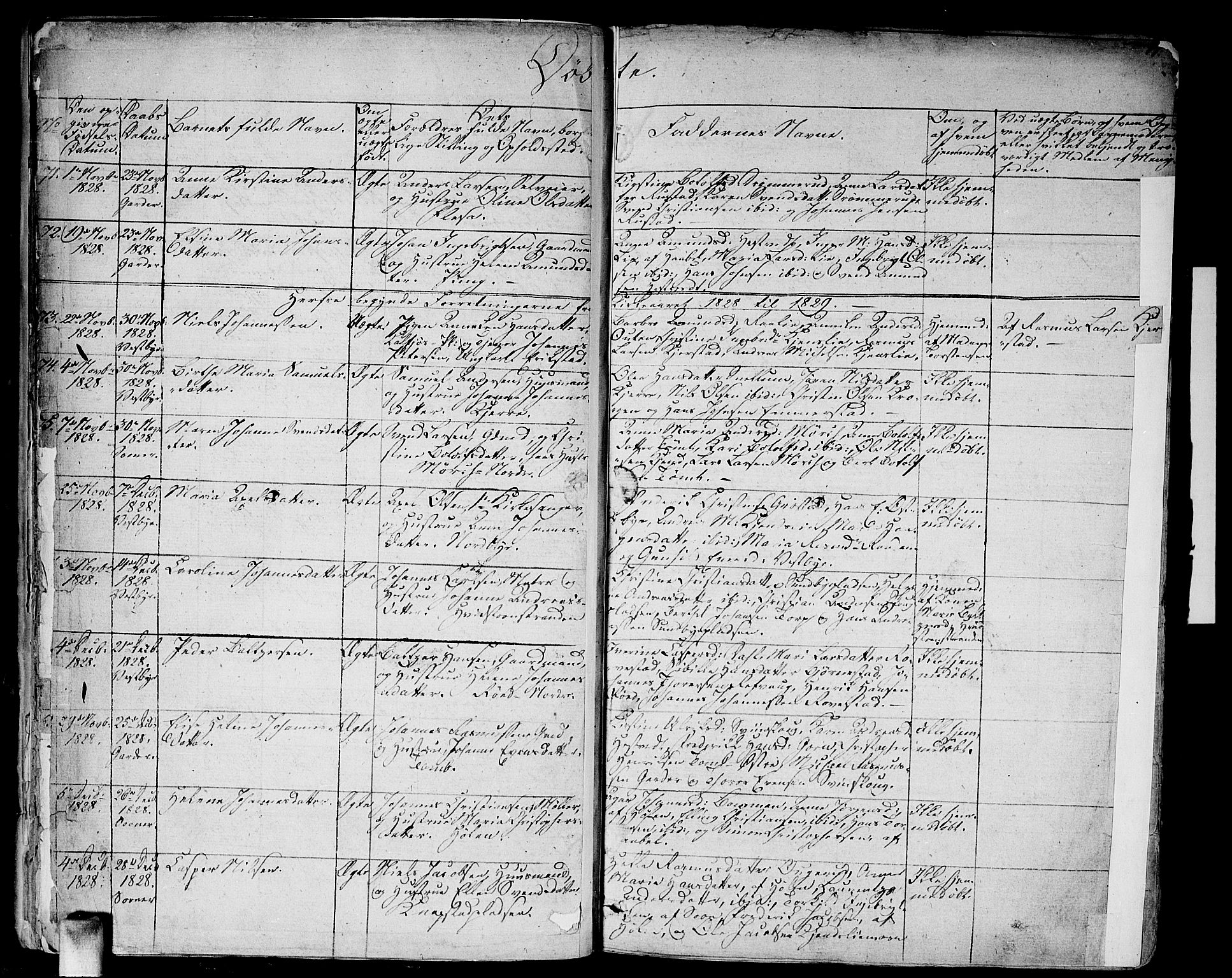 Vestby prestekontor Kirkebøker, AV/SAO-A-10893/F/Fa/L0006: Parish register (official) no. I 6, 1827-1849, p. 17