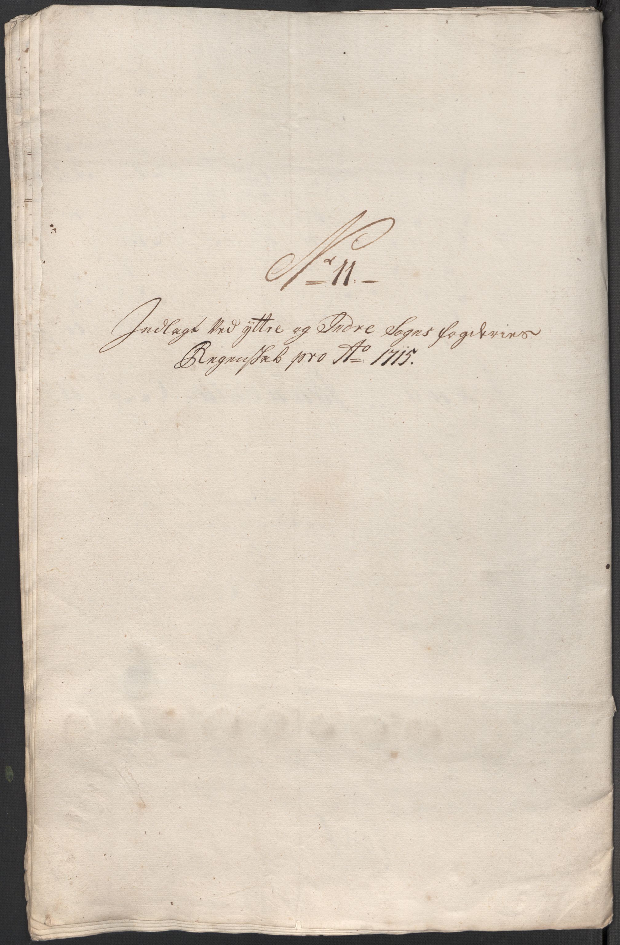 Rentekammeret inntil 1814, Reviderte regnskaper, Fogderegnskap, AV/RA-EA-4092/R52/L3320: Fogderegnskap Sogn, 1715-1716, p. 76