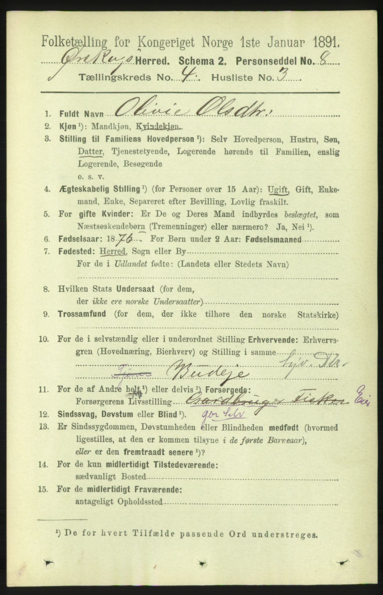 RA, 1891 census for 1527 Ørskog, 1891, p. 1762