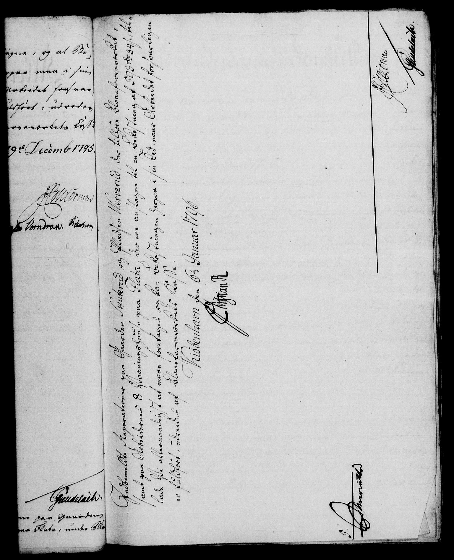 Rentekammeret, Renteskriverkontorene, AV/RA-EA-3115/M/Mf/Mfb/L0003: Relasjons- og resolusjonsprotokoll med register (merket RK 54.9), 1796-1798