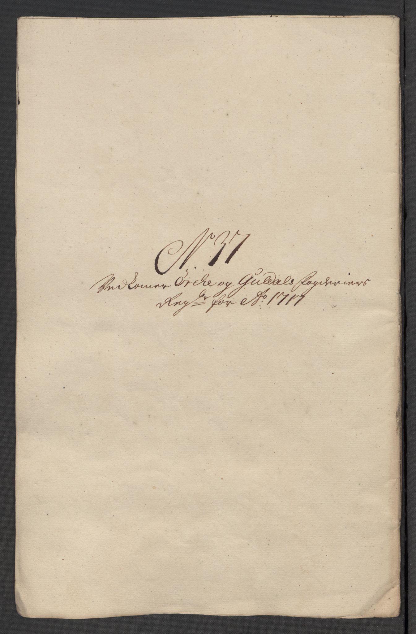 Rentekammeret inntil 1814, Reviderte regnskaper, Fogderegnskap, RA/EA-4092/R60/L3969: Fogderegnskap Orkdal og Gauldal, 1717, p. 359