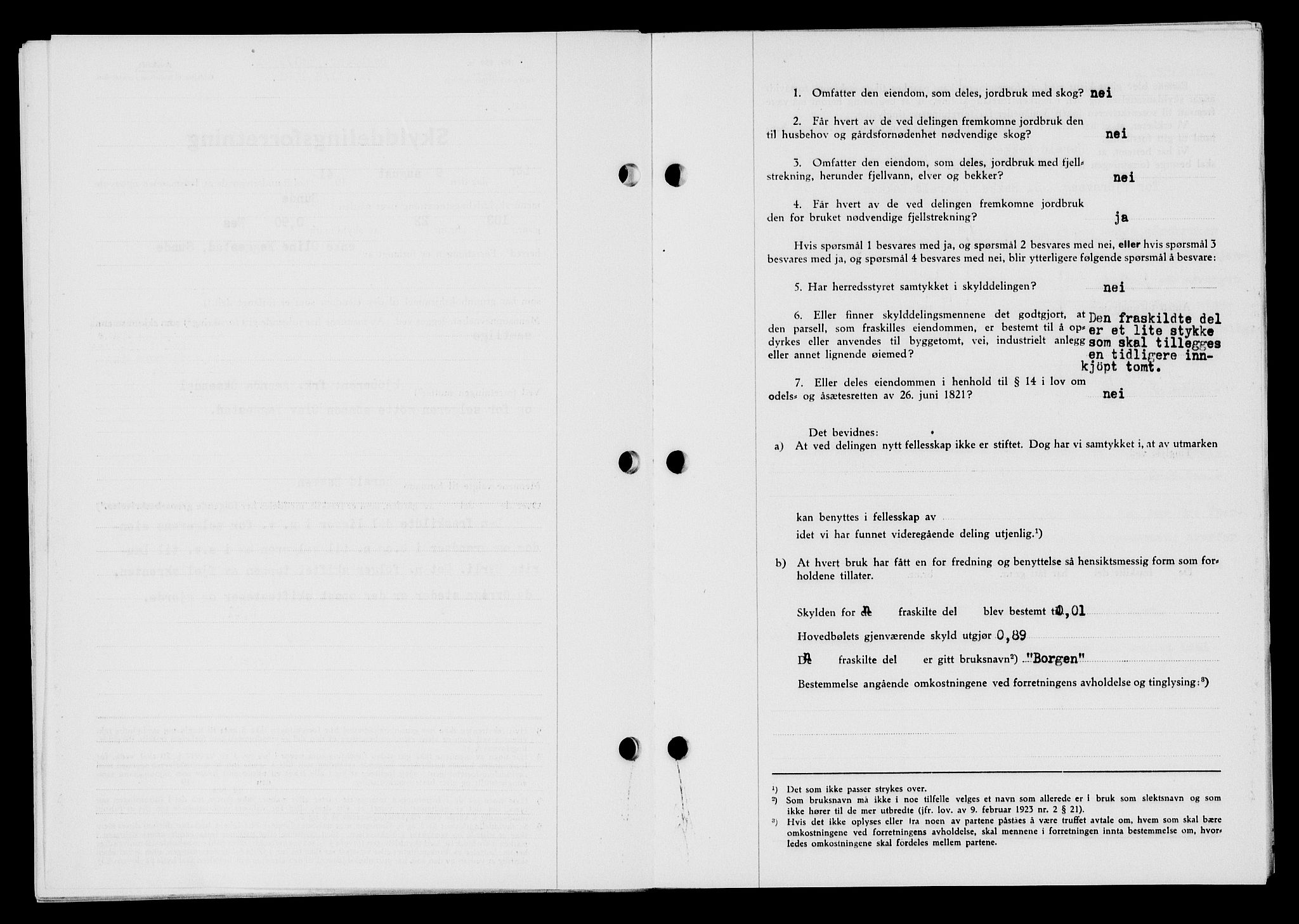 Flekkefjord sorenskriveri, AV/SAK-1221-0001/G/Gb/Gba/L0057: Mortgage book no. A-5, 1941-1942, Diary no: : 501/1941