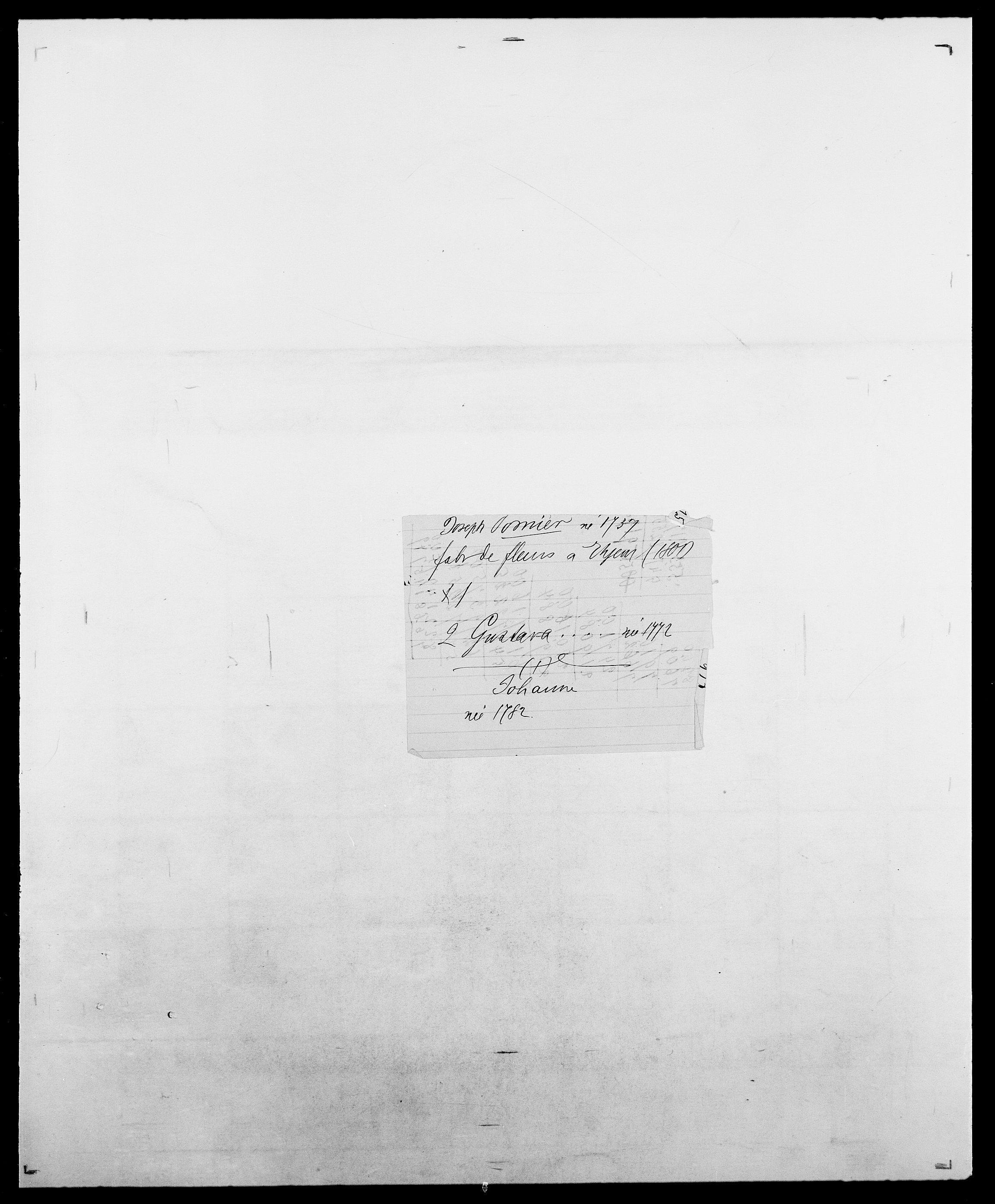 Delgobe, Charles Antoine - samling, AV/SAO-PAO-0038/D/Da/L0031: de Place - Raaum, p. 201